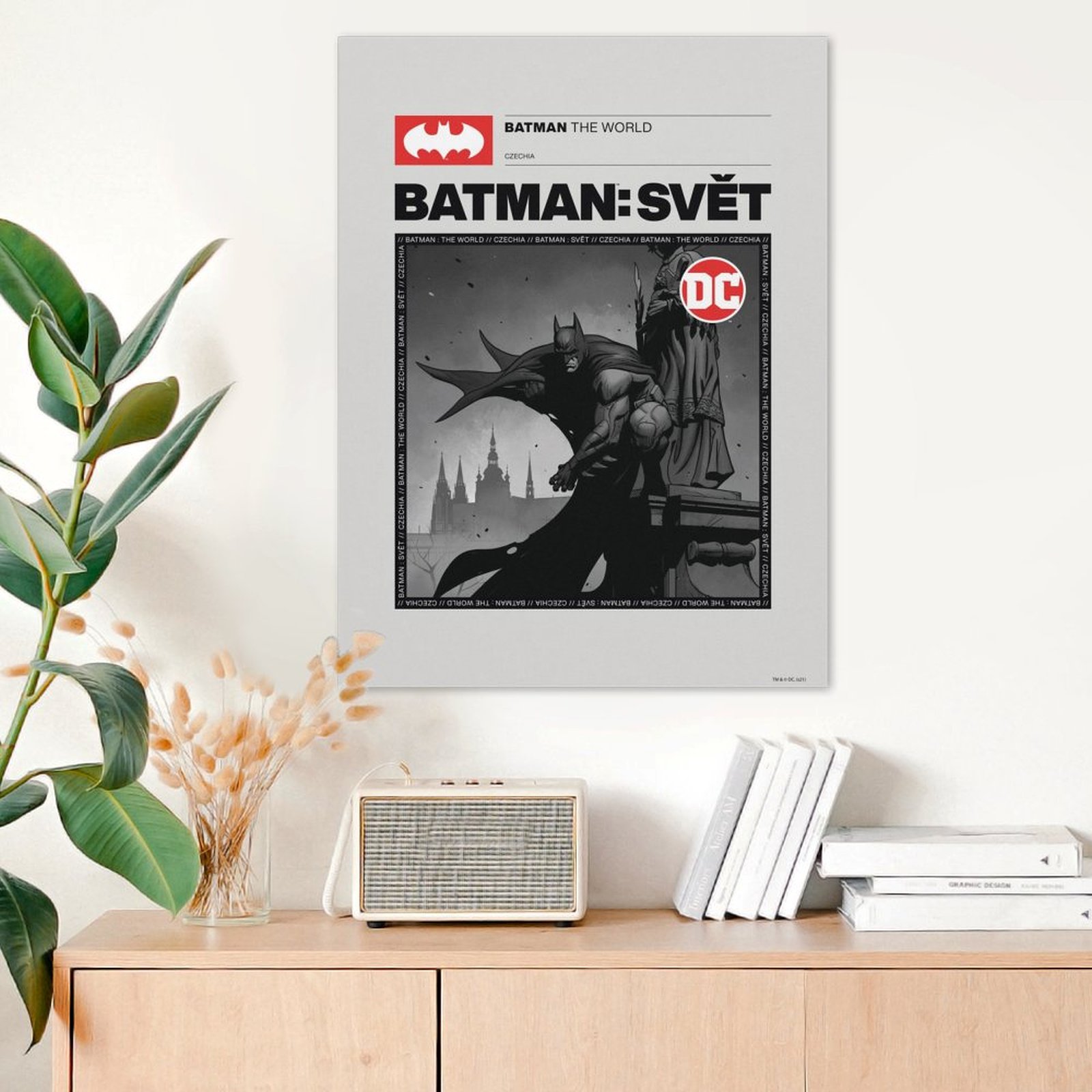 Batman The World BW Czech Republic