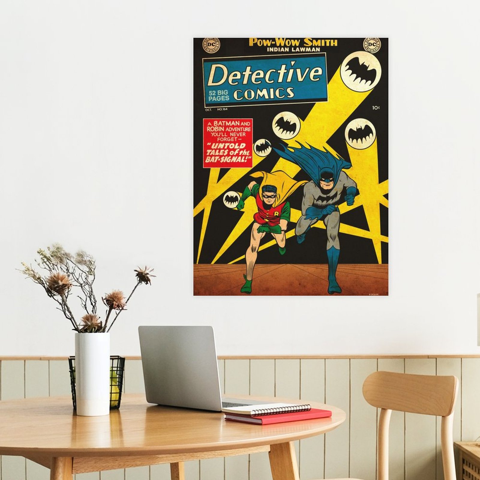 Detective Comics Batman and Robin 164 by Win Mortimer and George Roussos