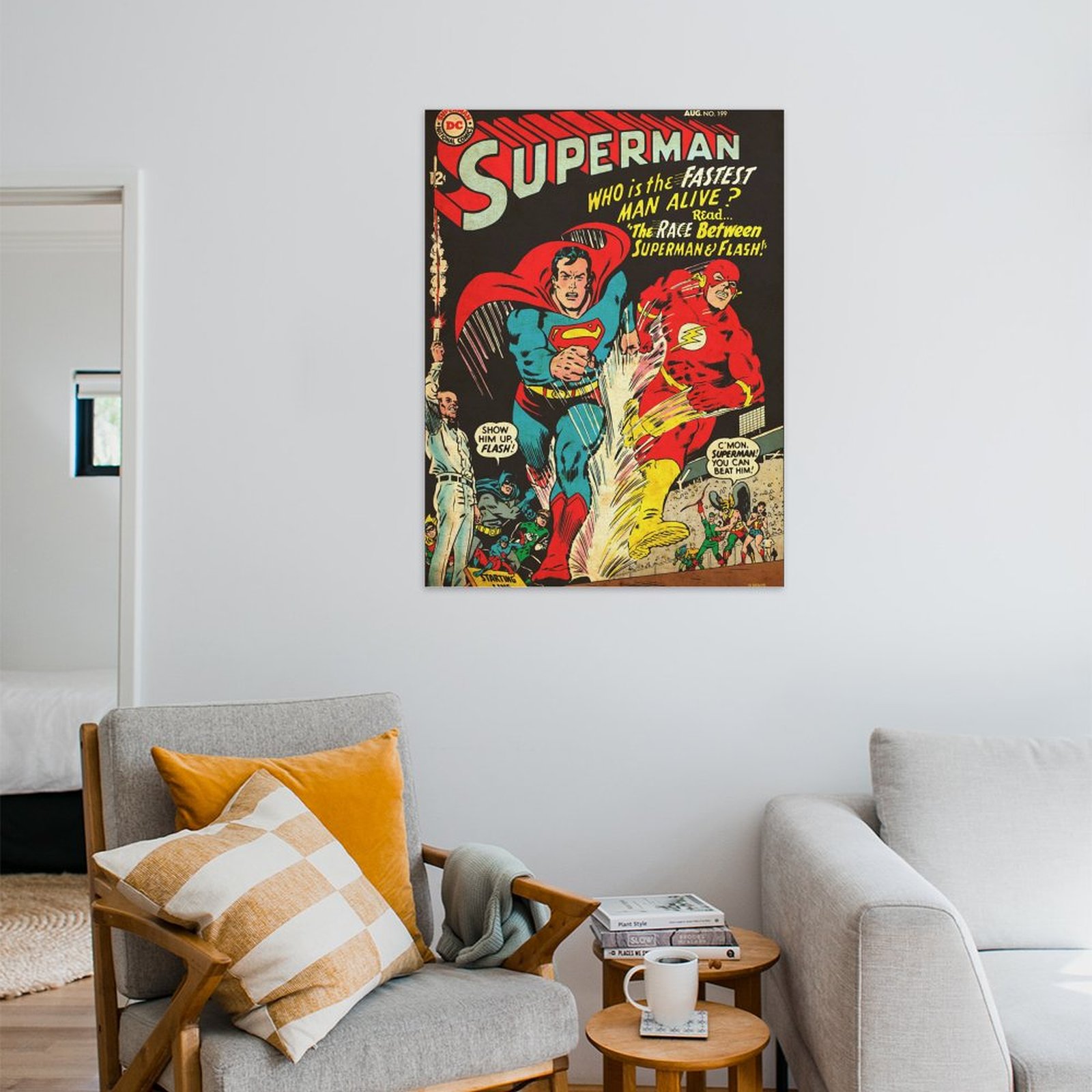 Action Comics Superman by Carmine Infantino and Murphy Anderson