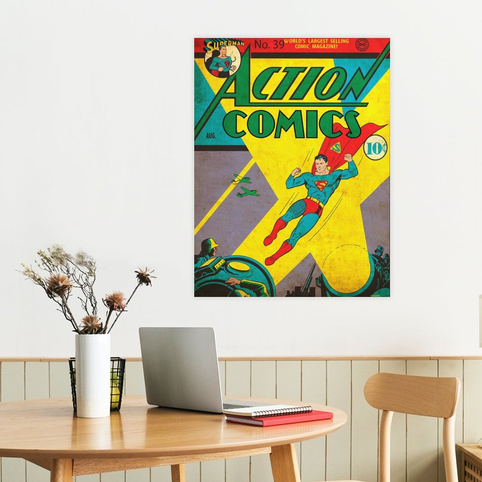 Action Comics Superman 39 by Fred Ray