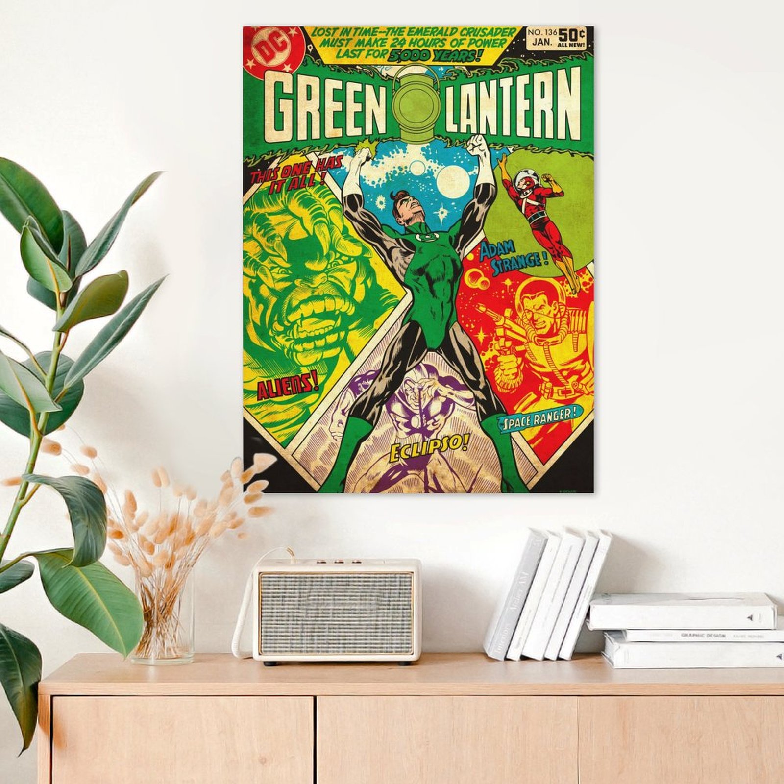 Green Lantern 136 by Dick Giordano and Rich Buckler and Joe Staton and Frank McLaughlin and Dave Cockrum