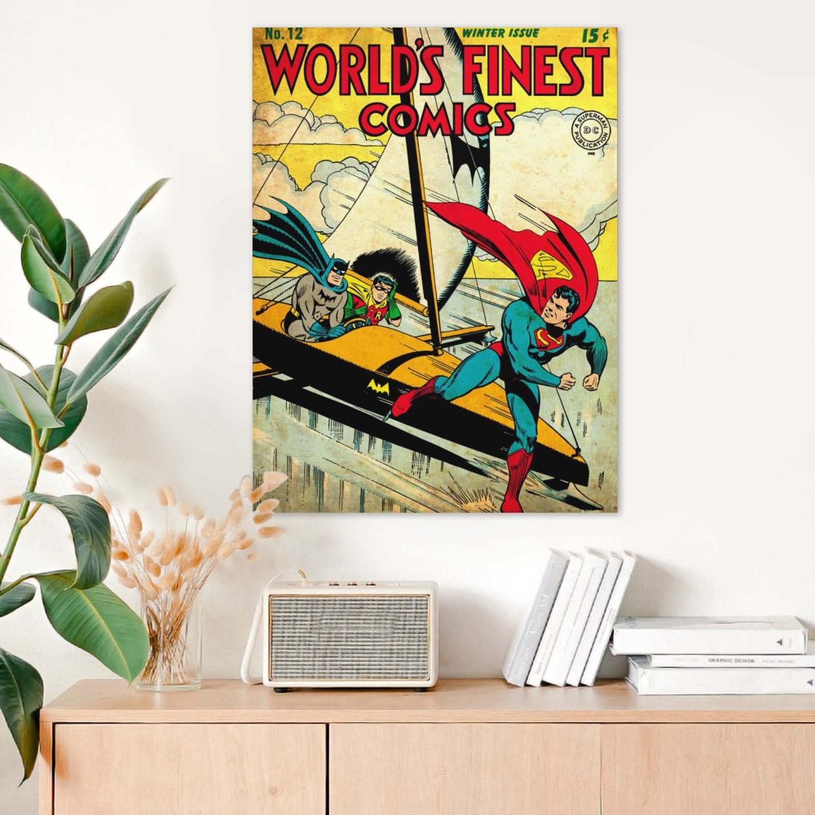 Worlds Finest Superman Batman Robin by Jack Burnley