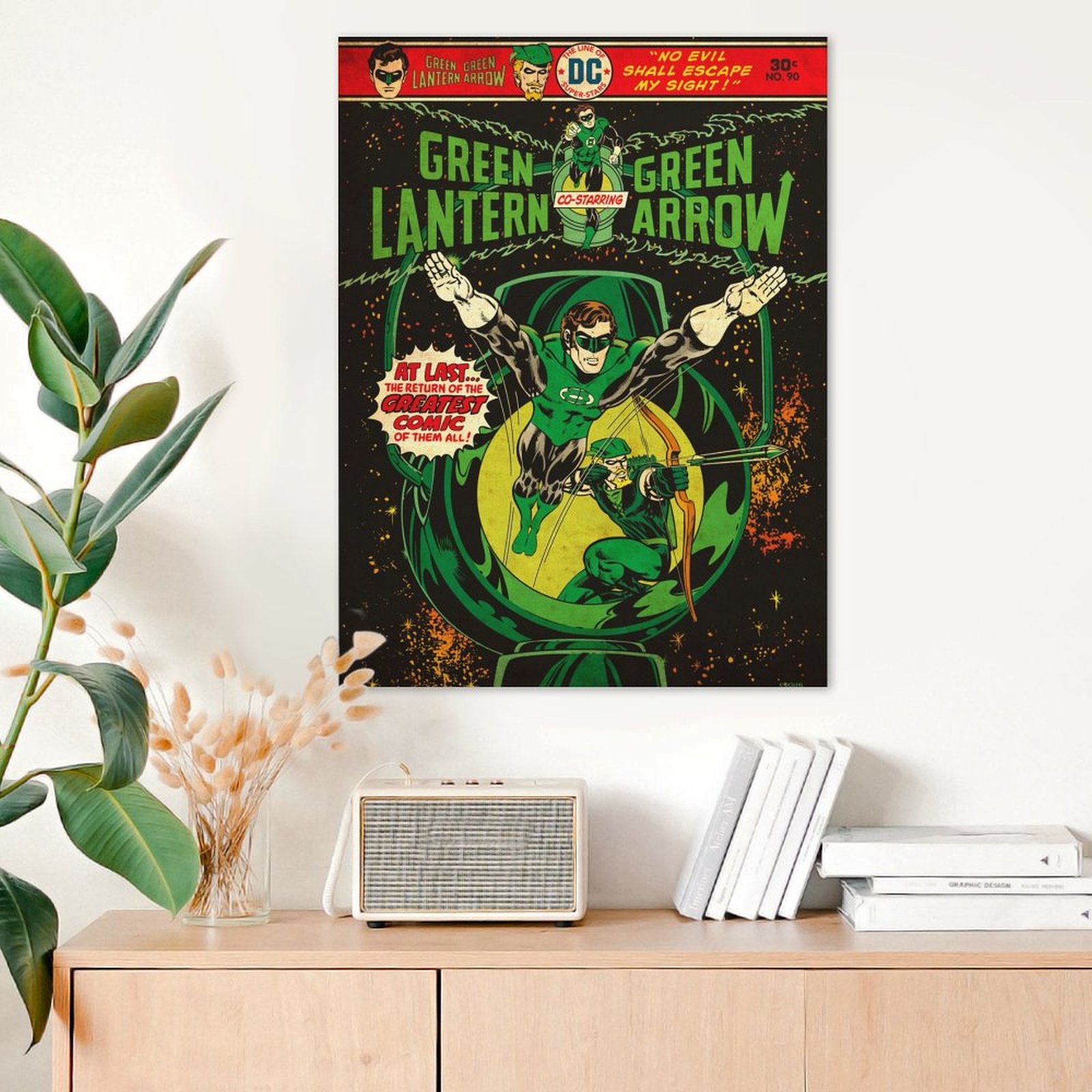 Green Lantern and Green Arrow by Mike Grell and Tatjana Wood