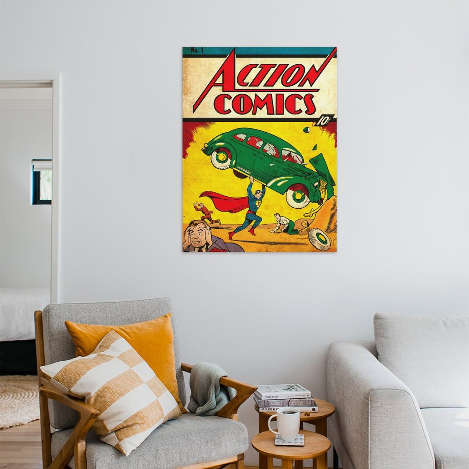 Action Comics Superman by Joe Shuster