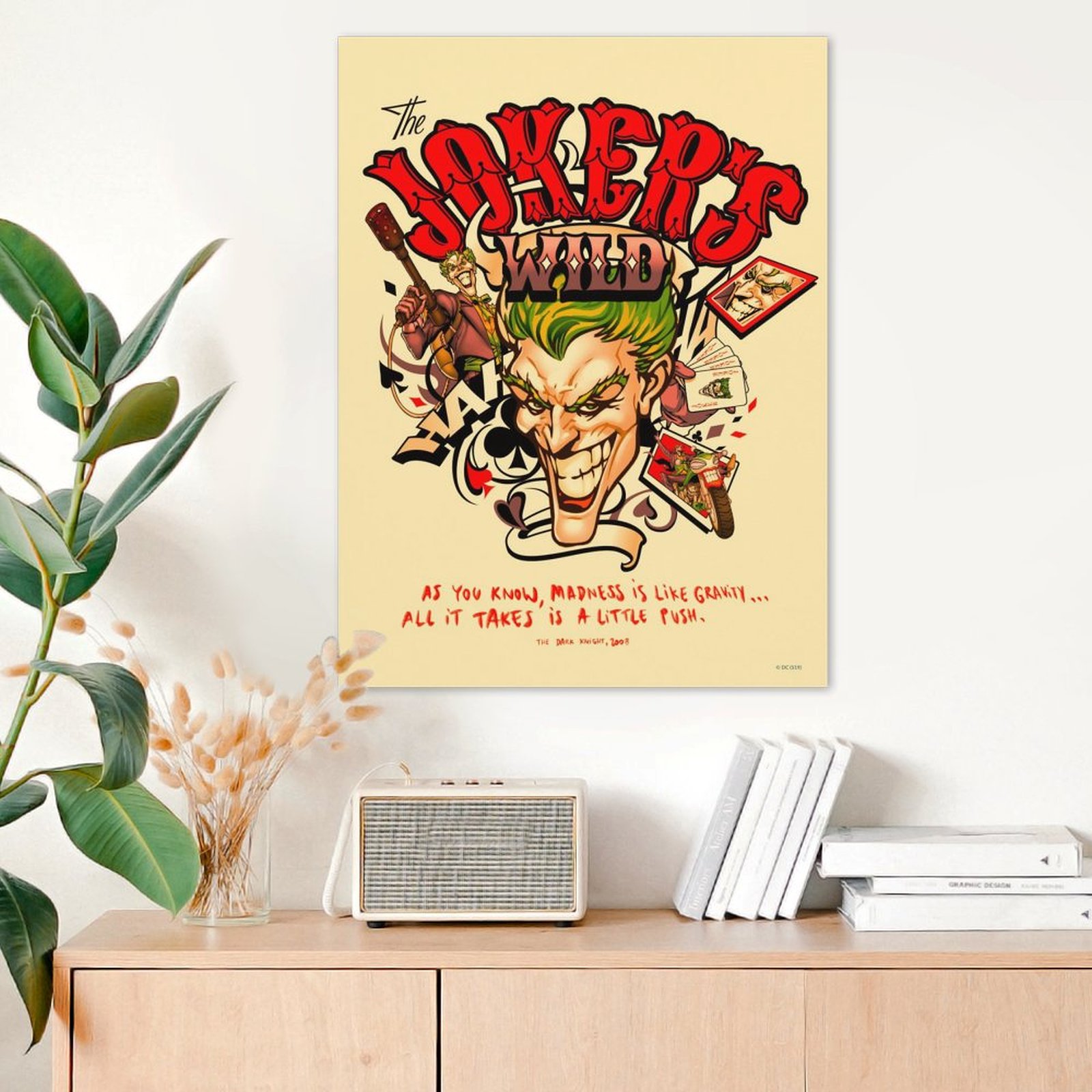 Madness Is Like Gravity