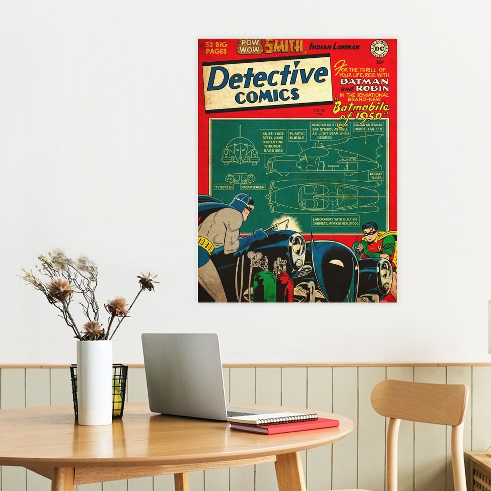 Detective Comics Batman and Robin 156 by Dick Sprang