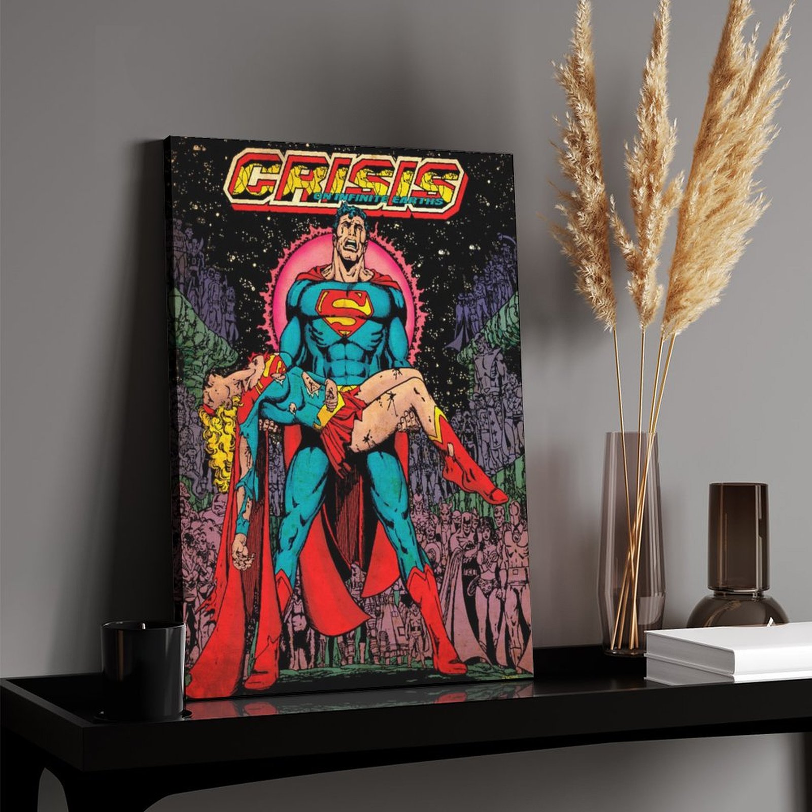 Crisis on Infinite Earths Superman by George Perez