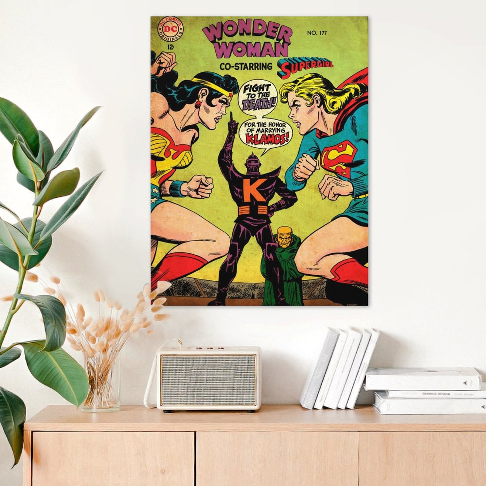 Wonder Woman vs Supergirl 177 by Irv Novick