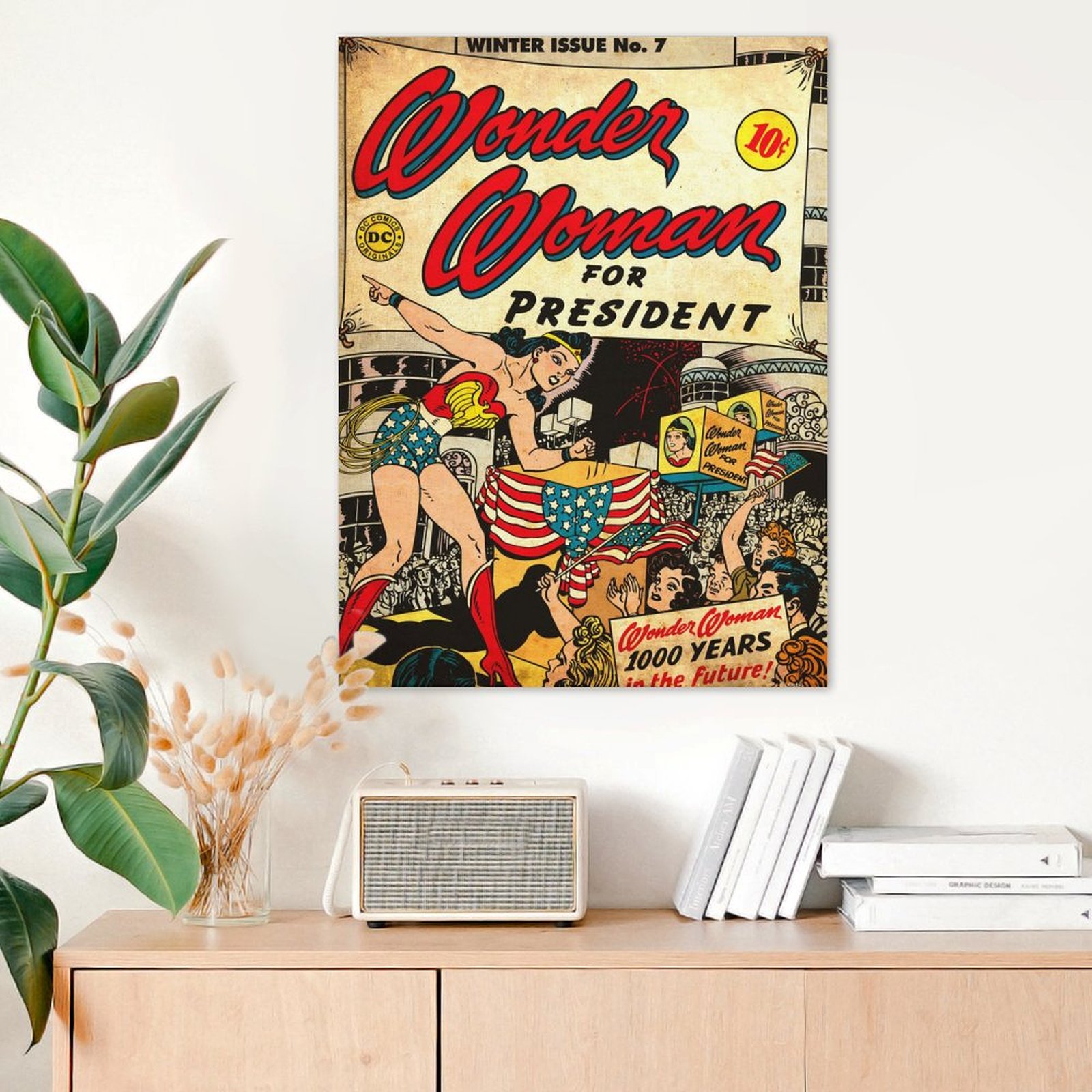 Wonder Woman for President by H. G. Peter