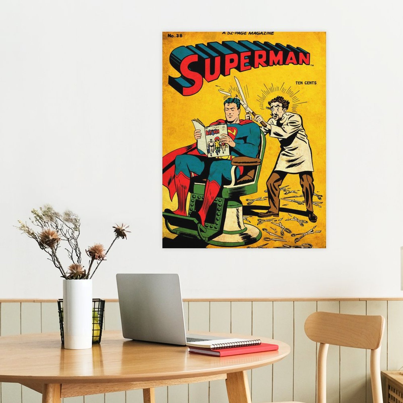 Superman 38 by Jack Burnley and George Roussos