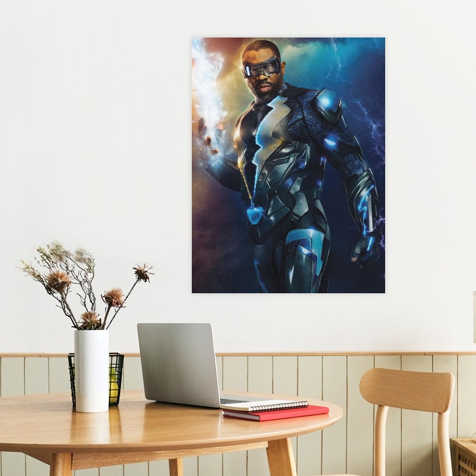 Black Lightning Superhero