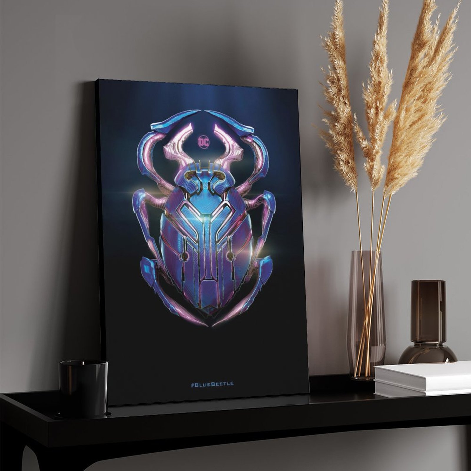 Blue Beetle Scarab