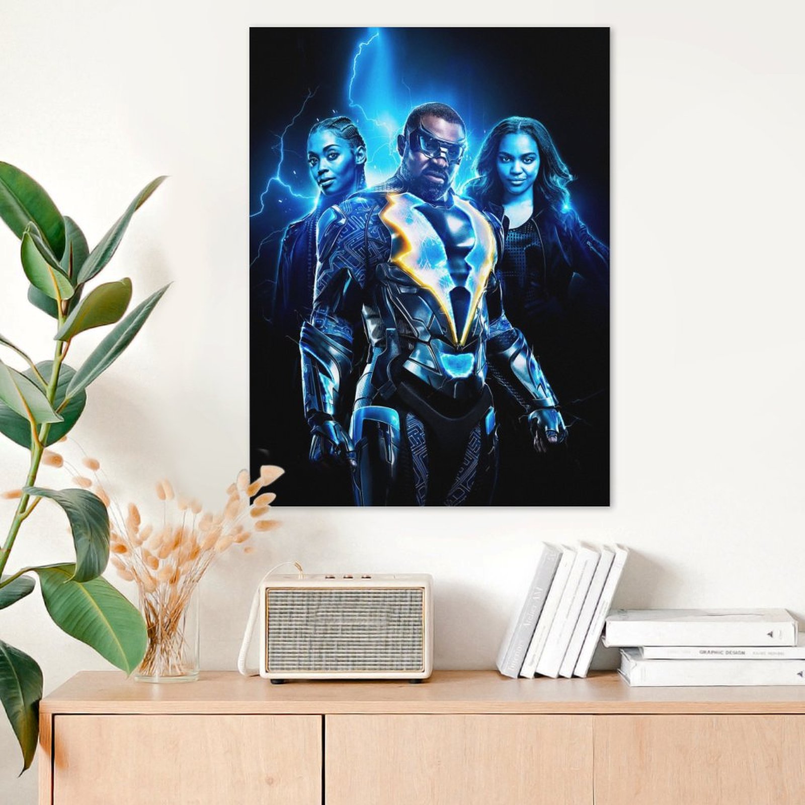 Black, Lightning, Thunder