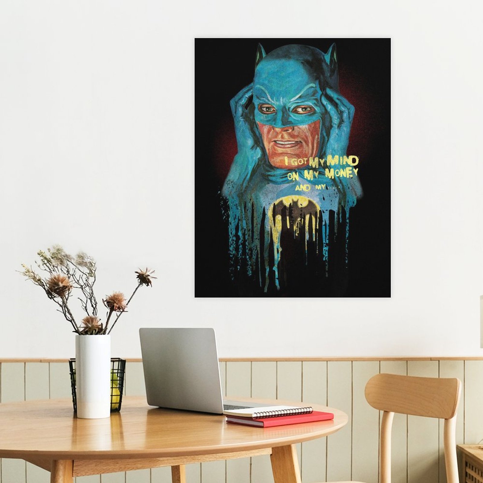 I got my mind on my money and my...