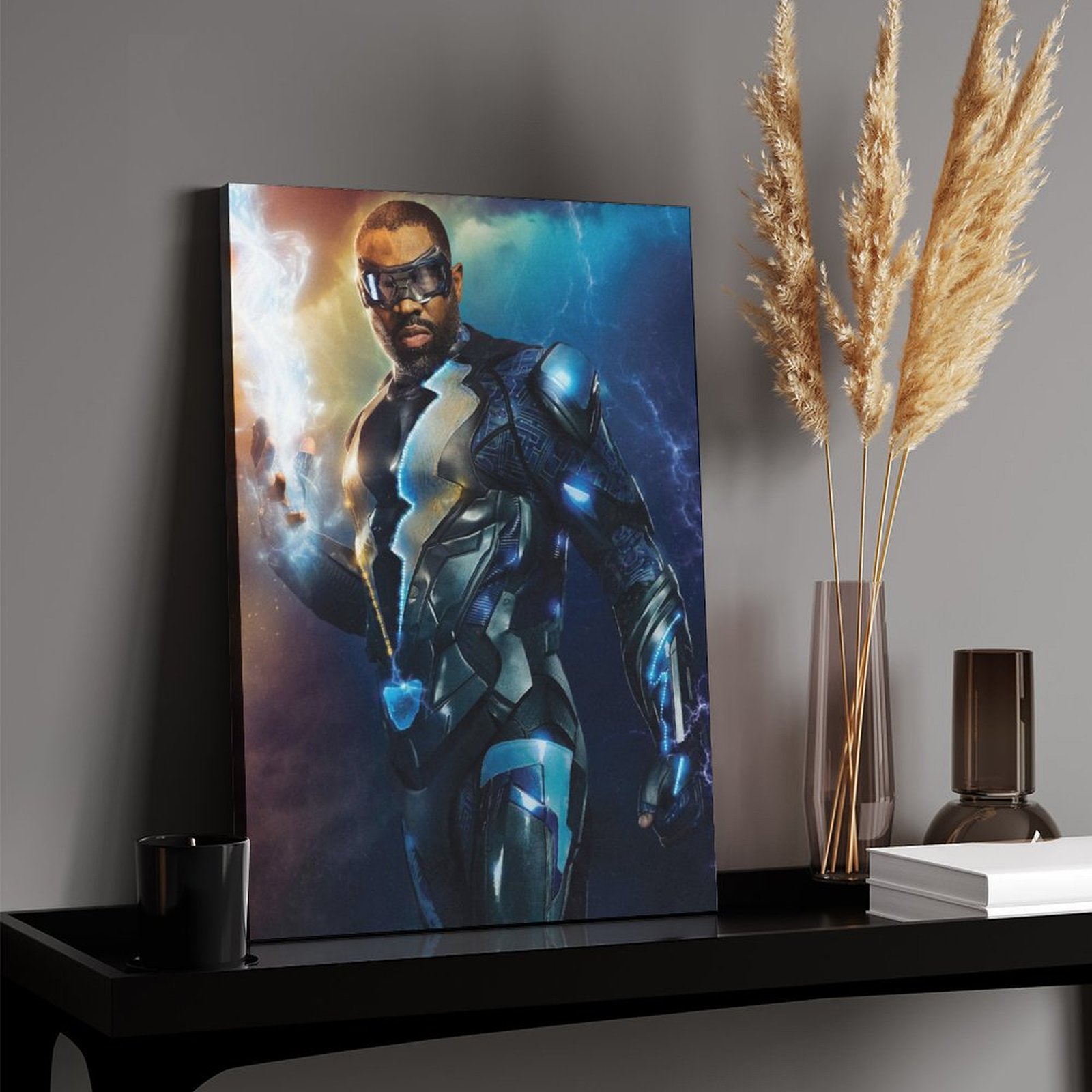 Black Lightning Superhero