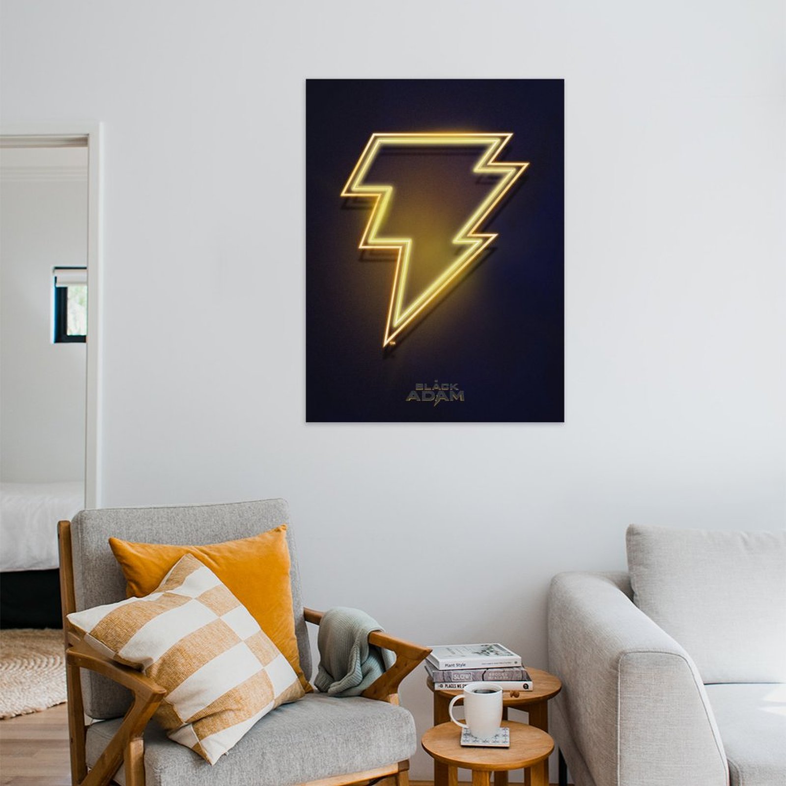 Black Adam Neon