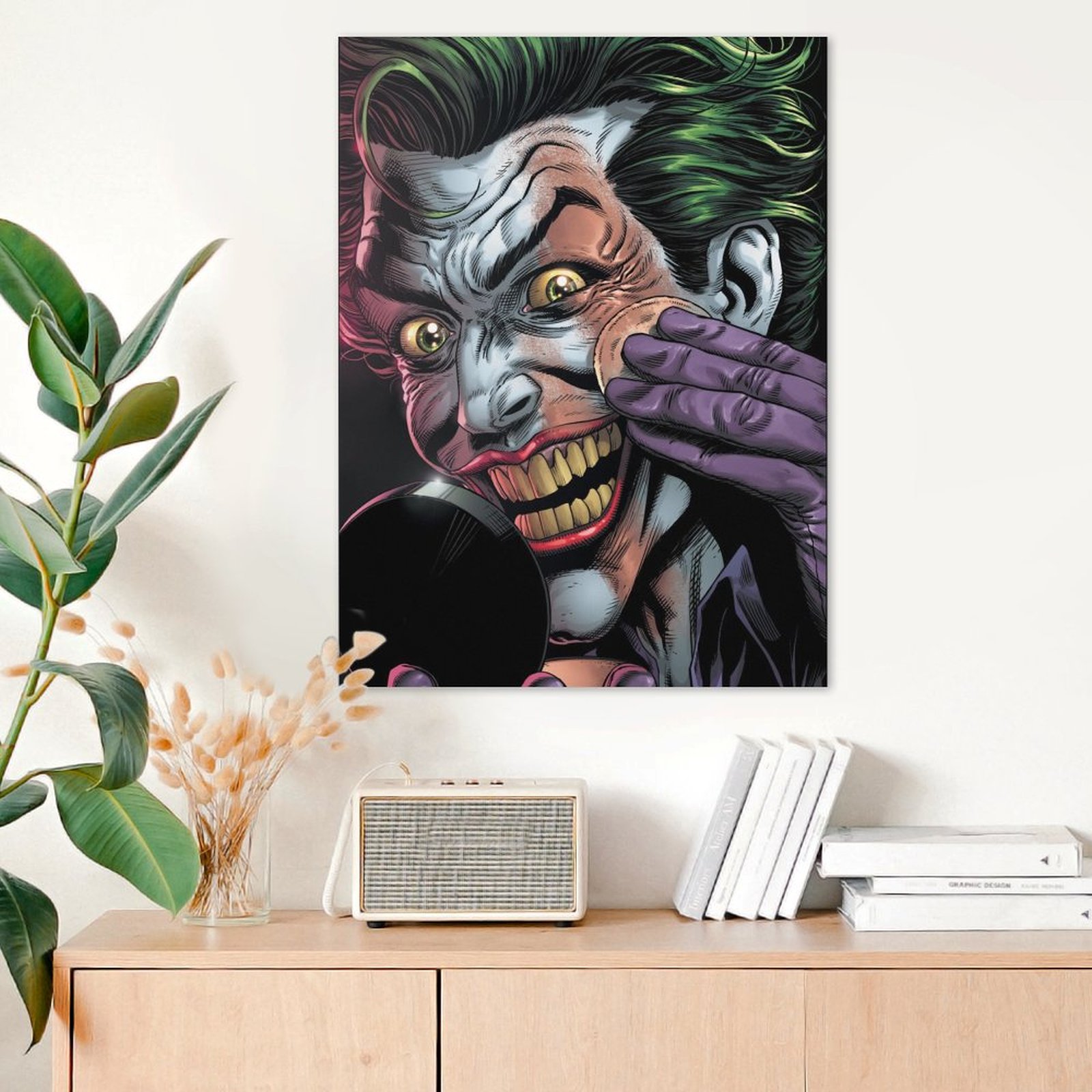 Joker Applying Makeup