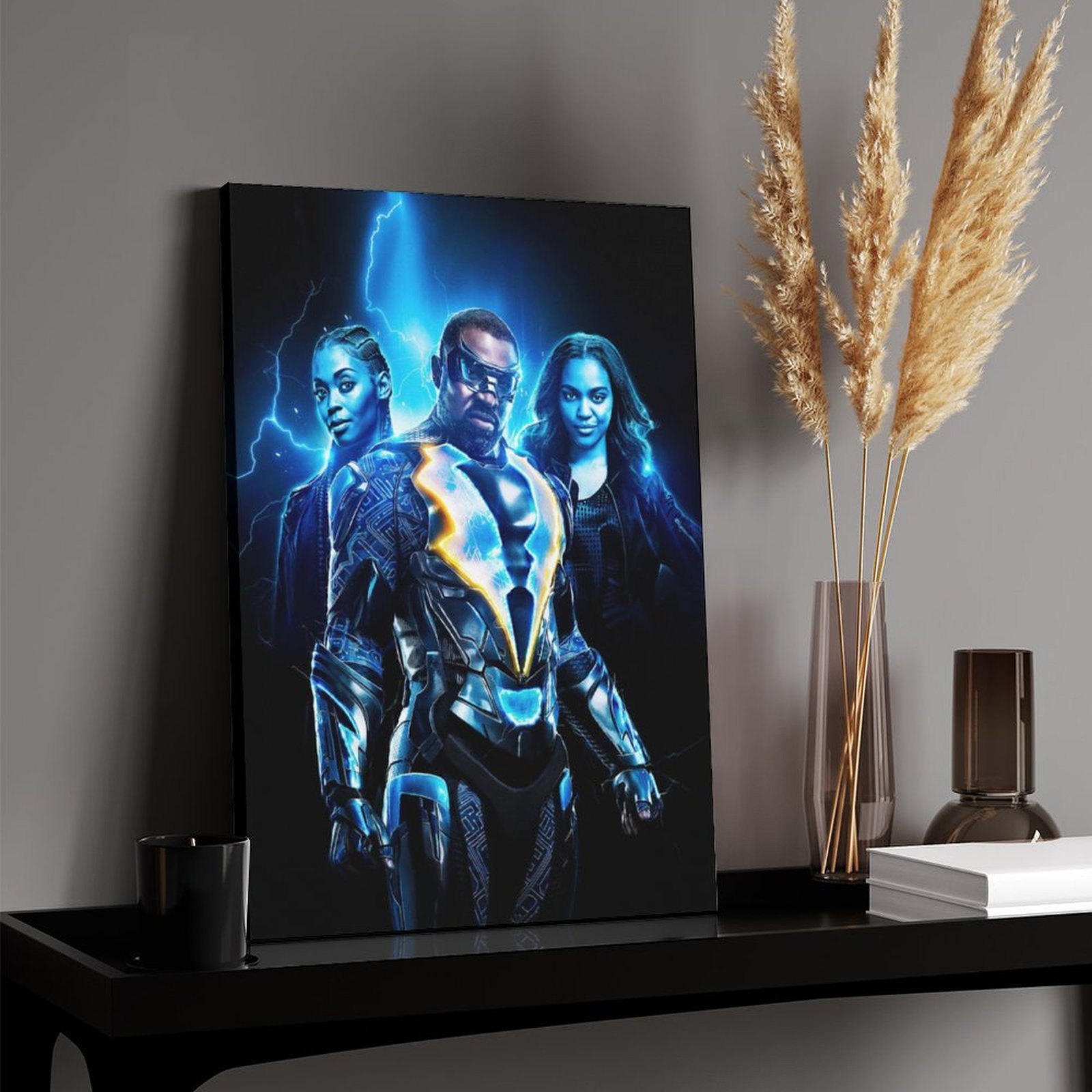 Black, Lightning, Thunder