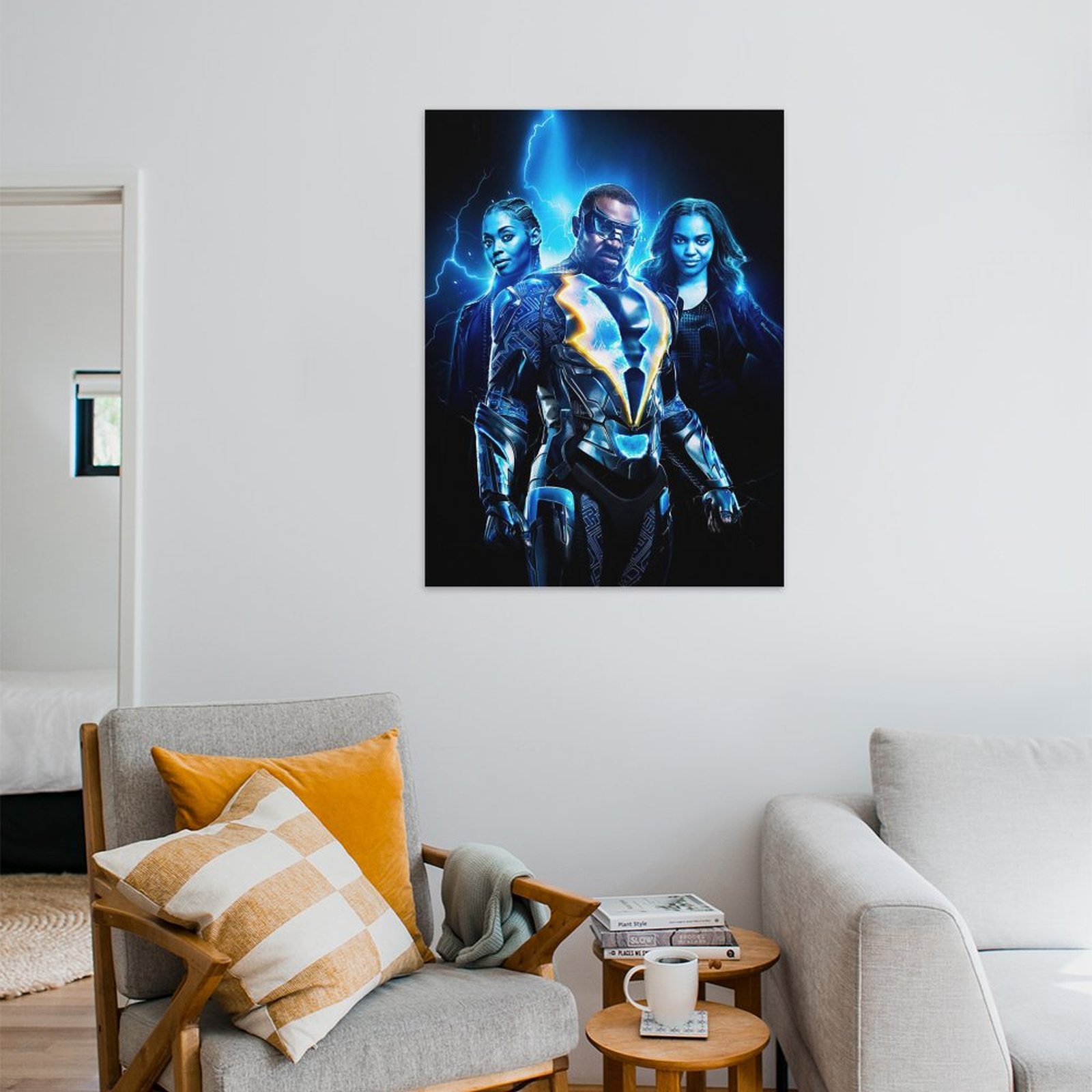 Black, Lightning, Thunder