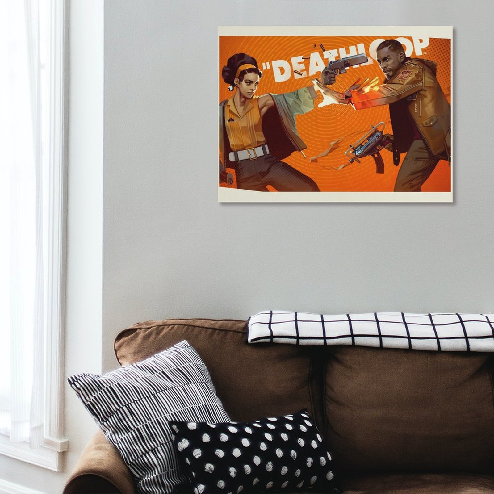 Deathloop Clash Key Art