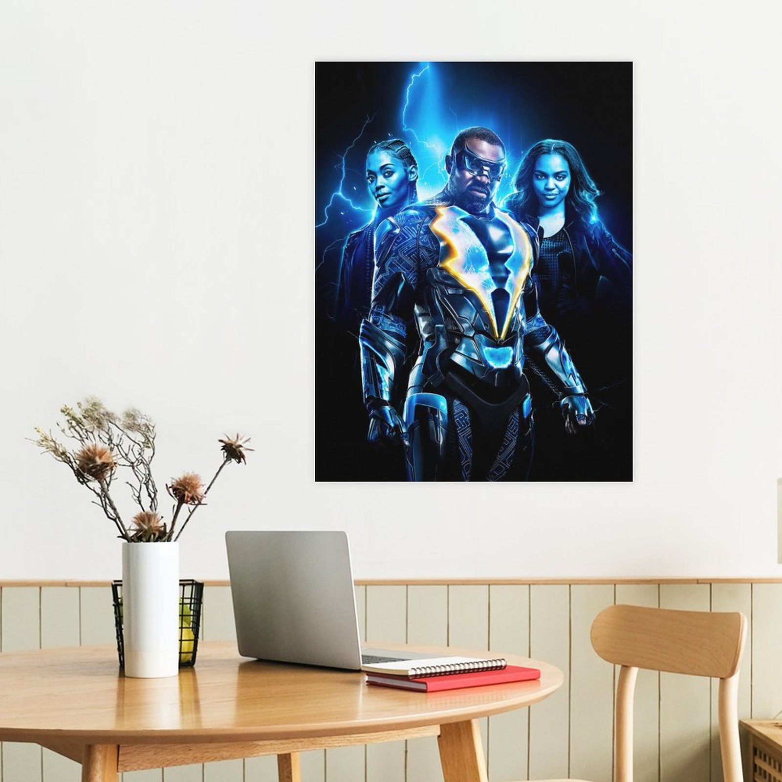 Black, Lightning, Thunder