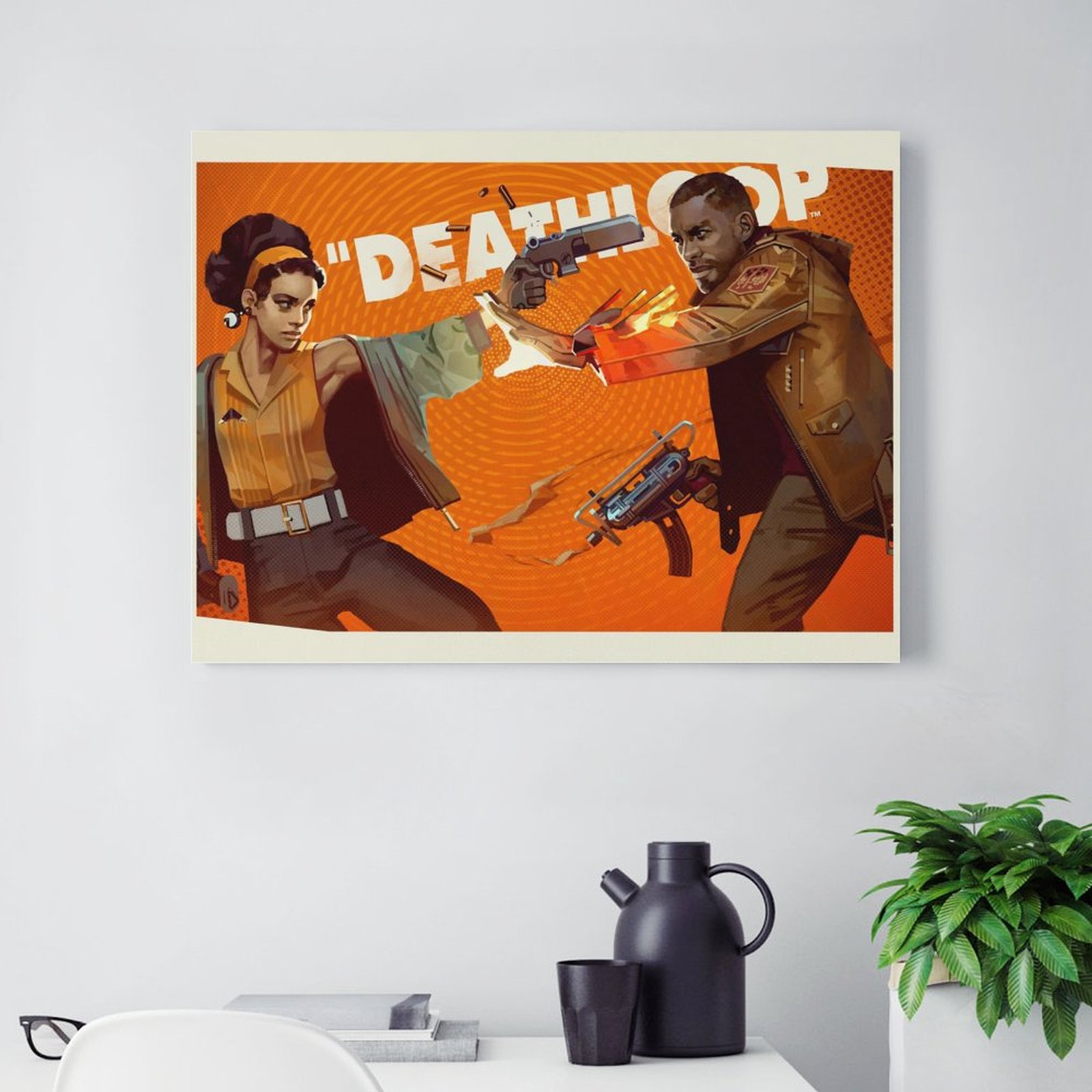 Deathloop Clash Key Art