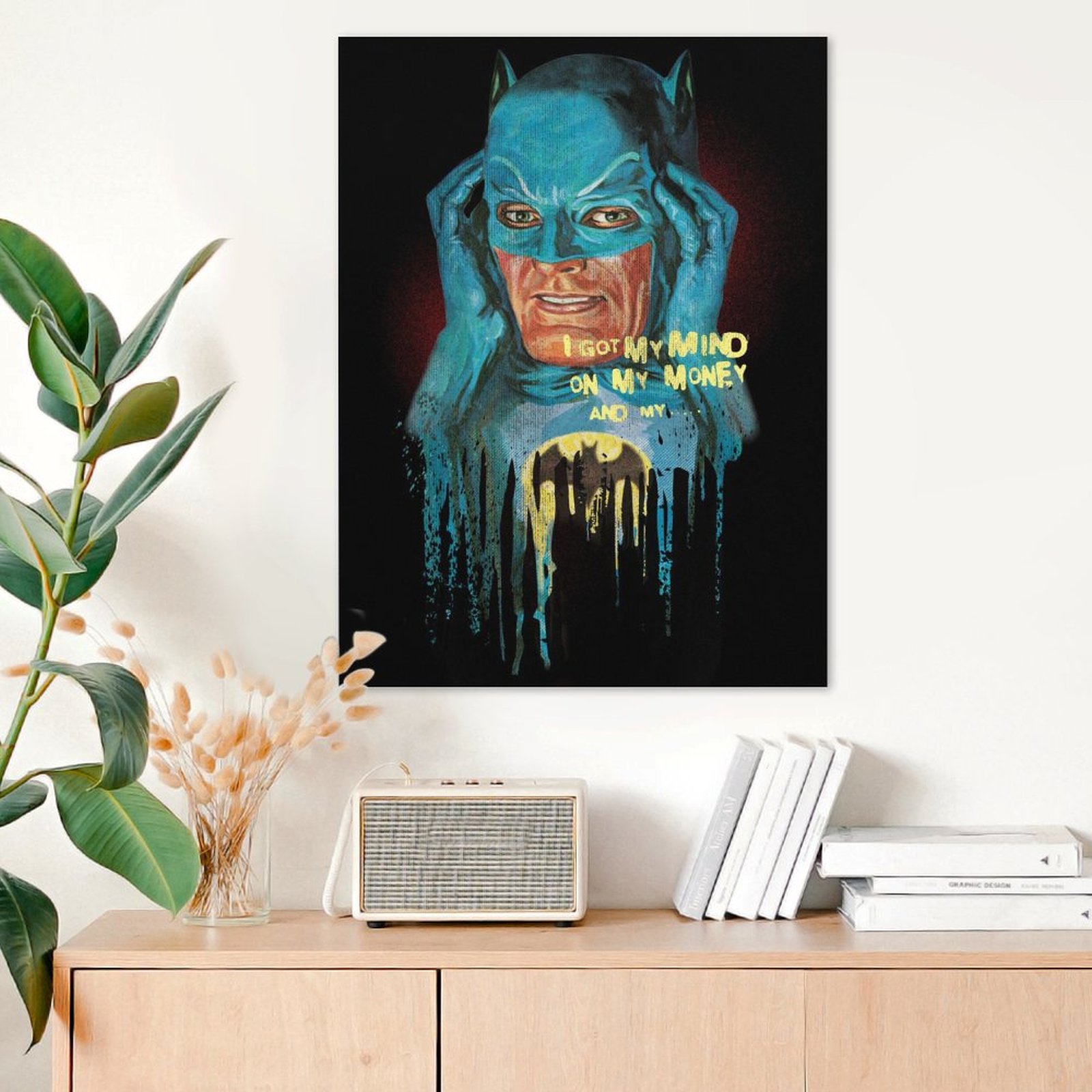 I got my mind on my money and my...