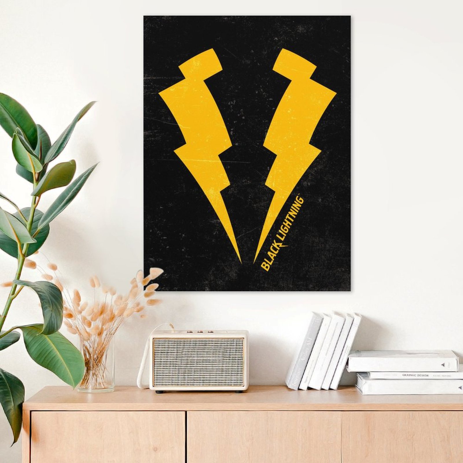 Black Lightning Symbol