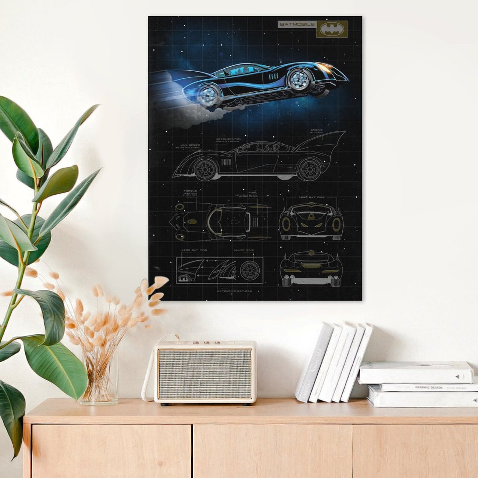 Batmobile Blueprint