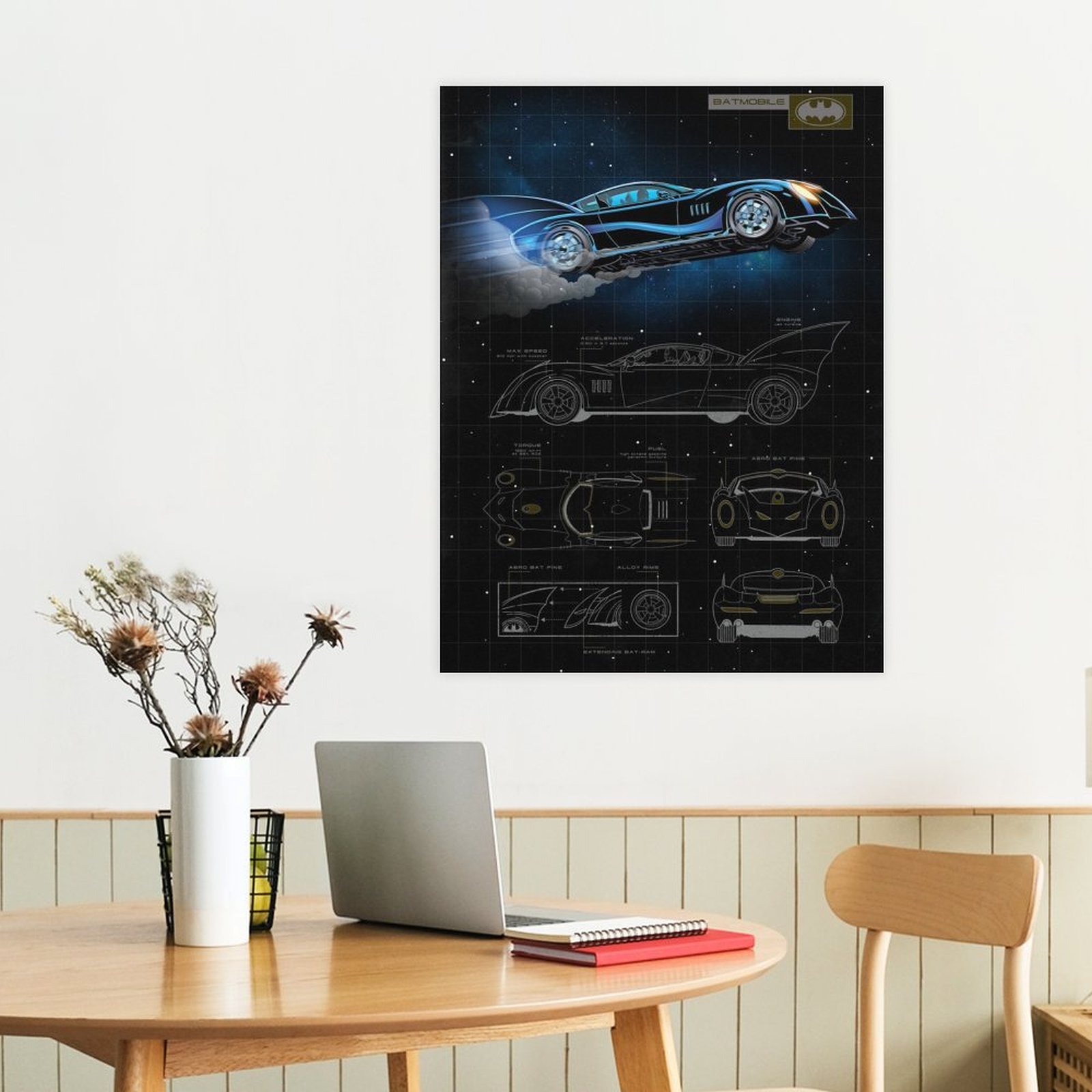 Batmobile Blueprint