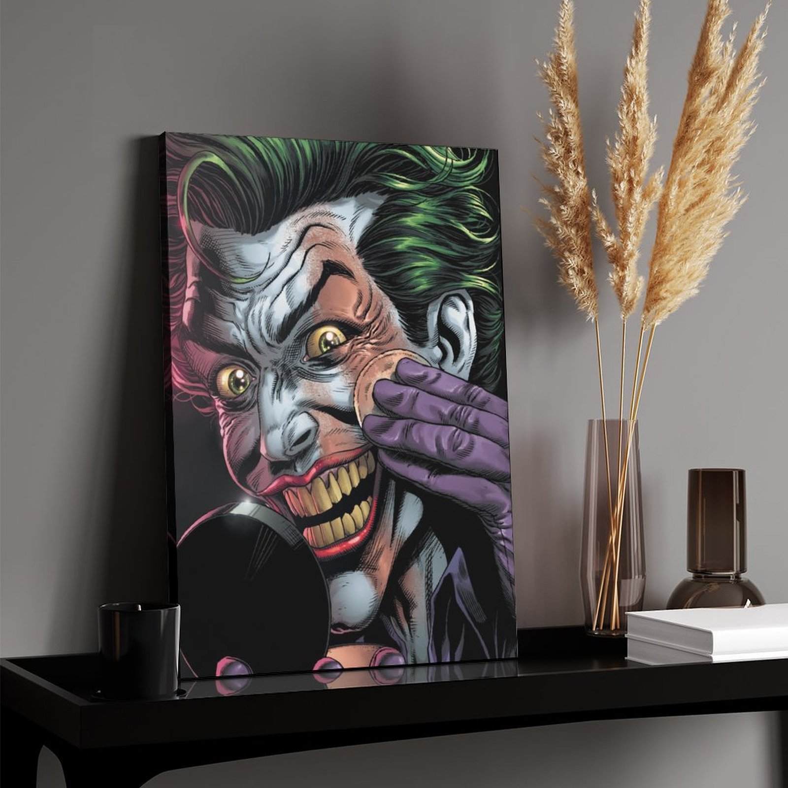 Joker Applying Makeup