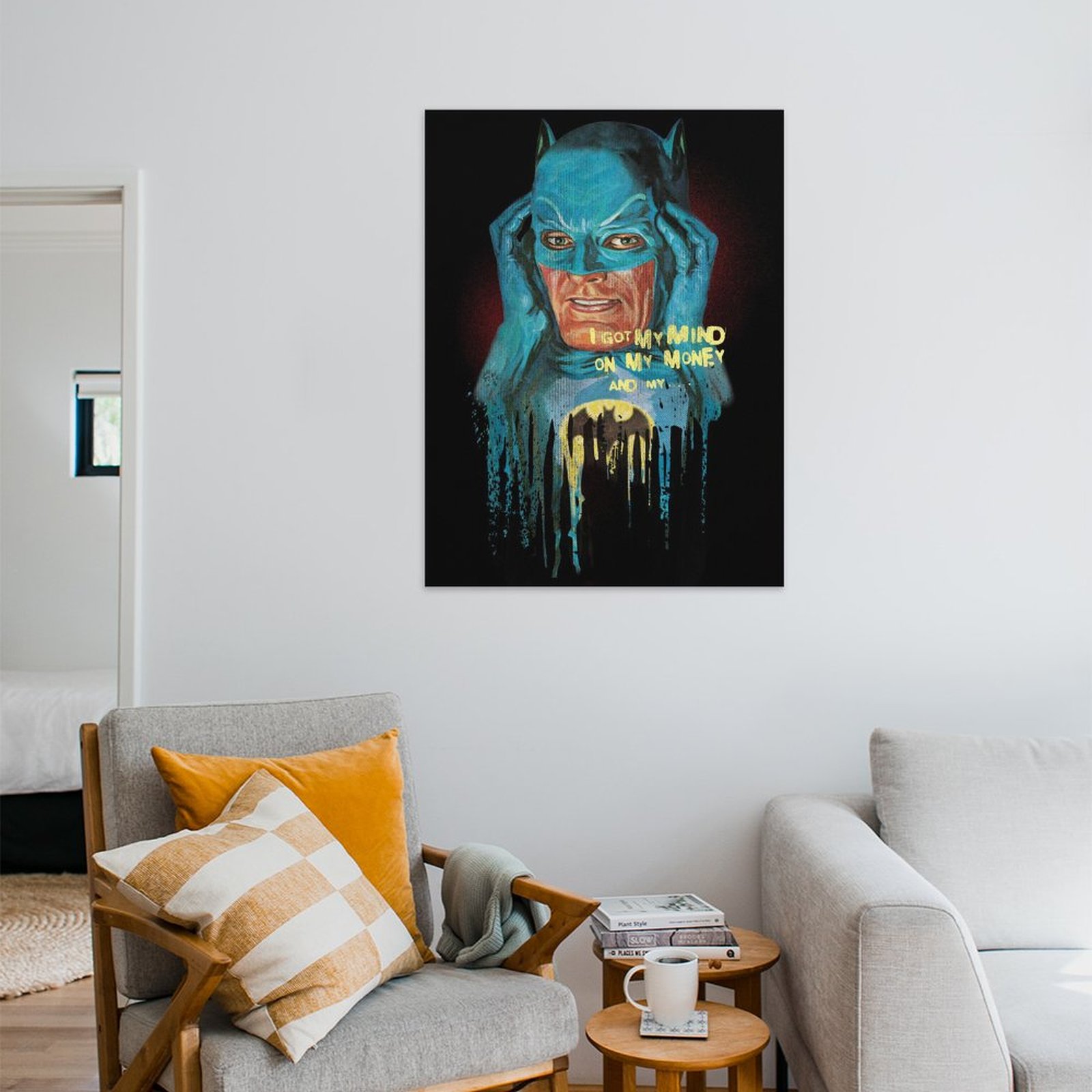 I got my mind on my money and my...