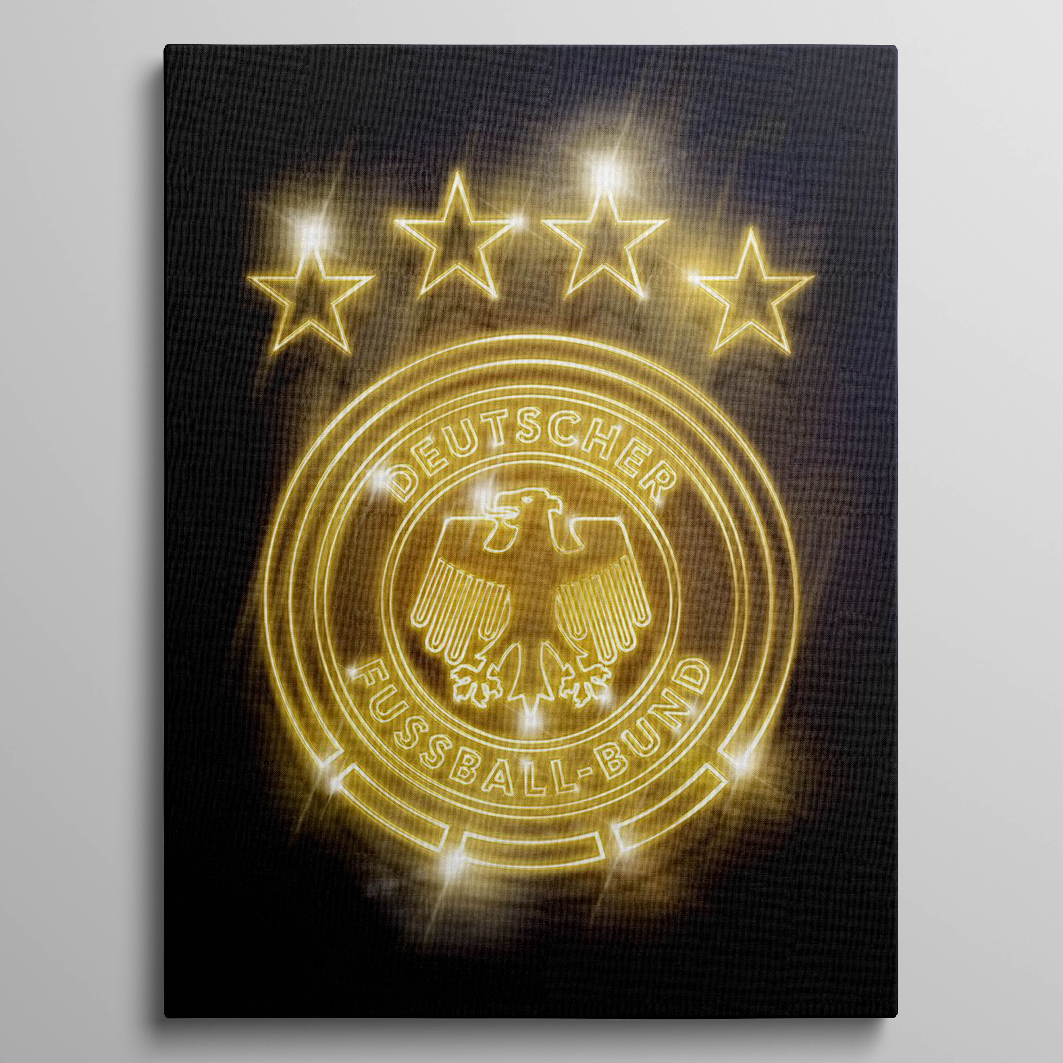 DFB Crest Neon Gold