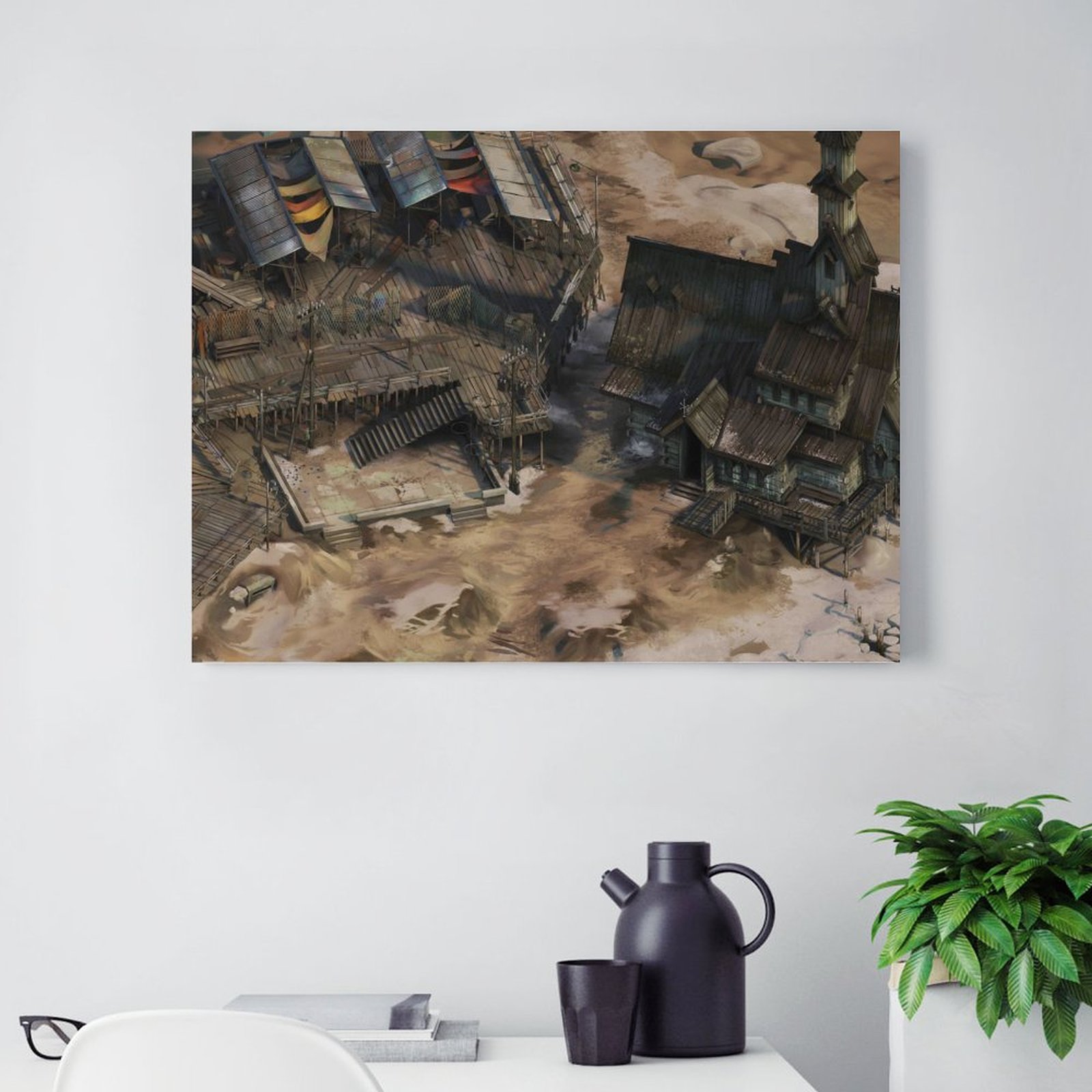 Shadow on the Boardwalk