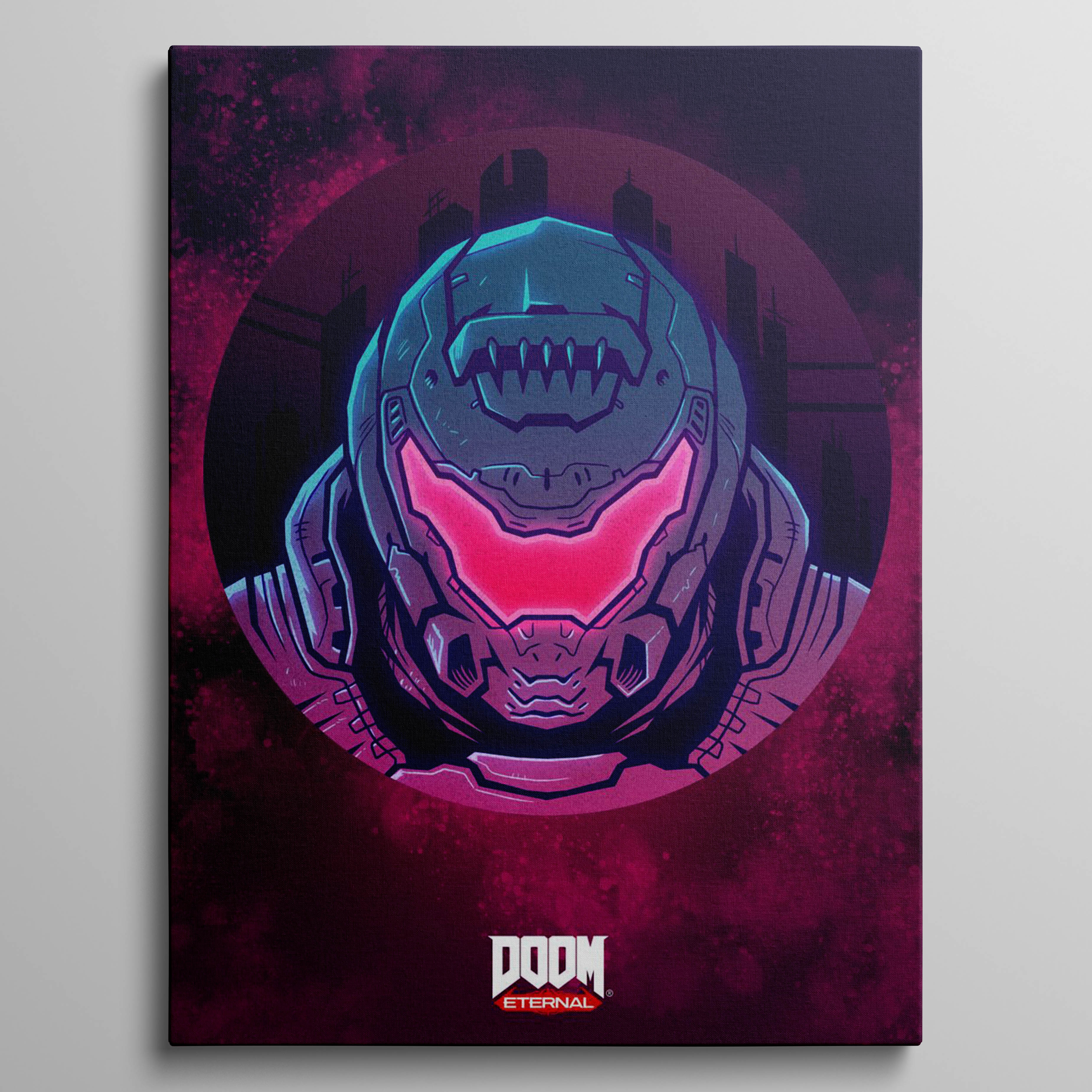 Doom Slayer Purple