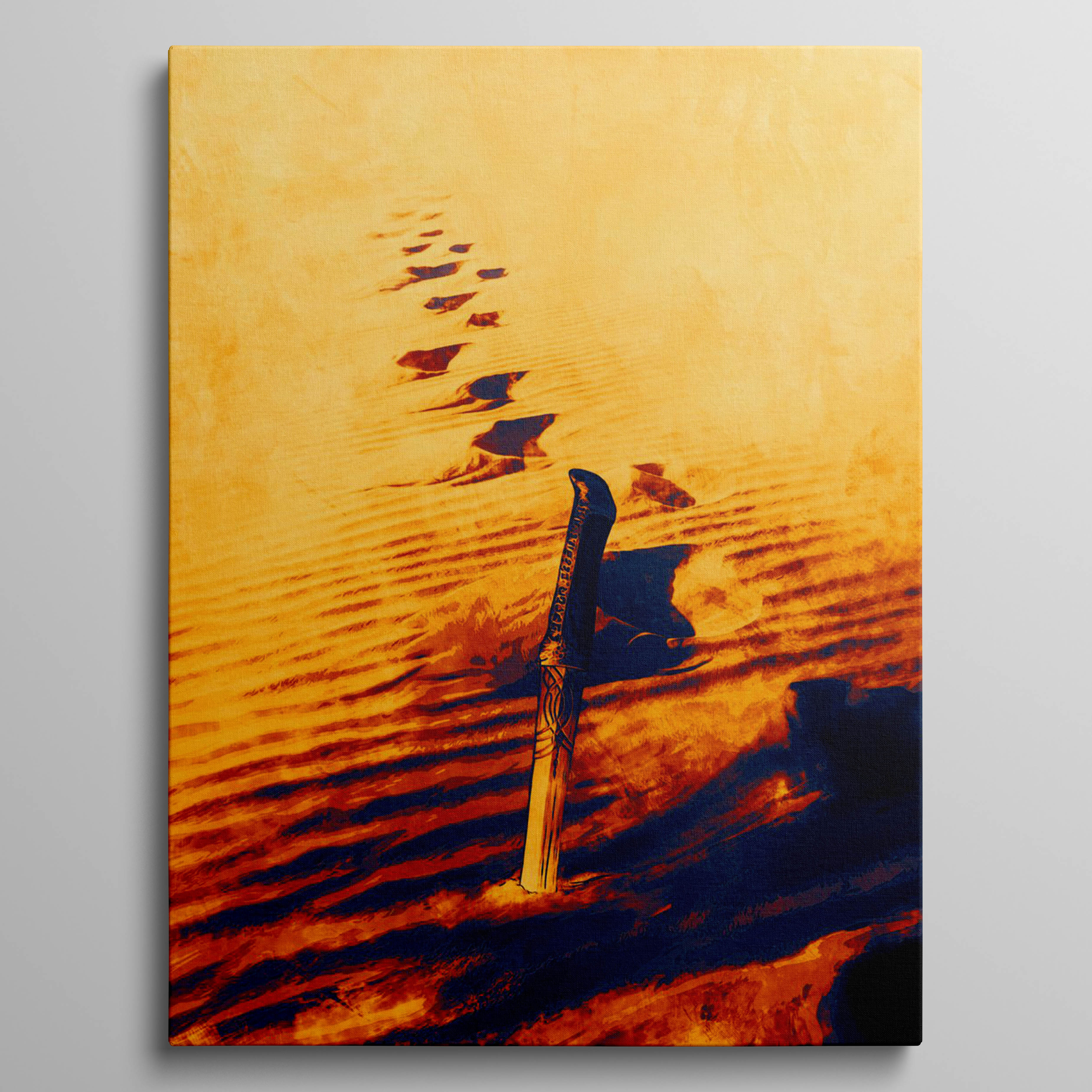 Knife in Arrakis Sands