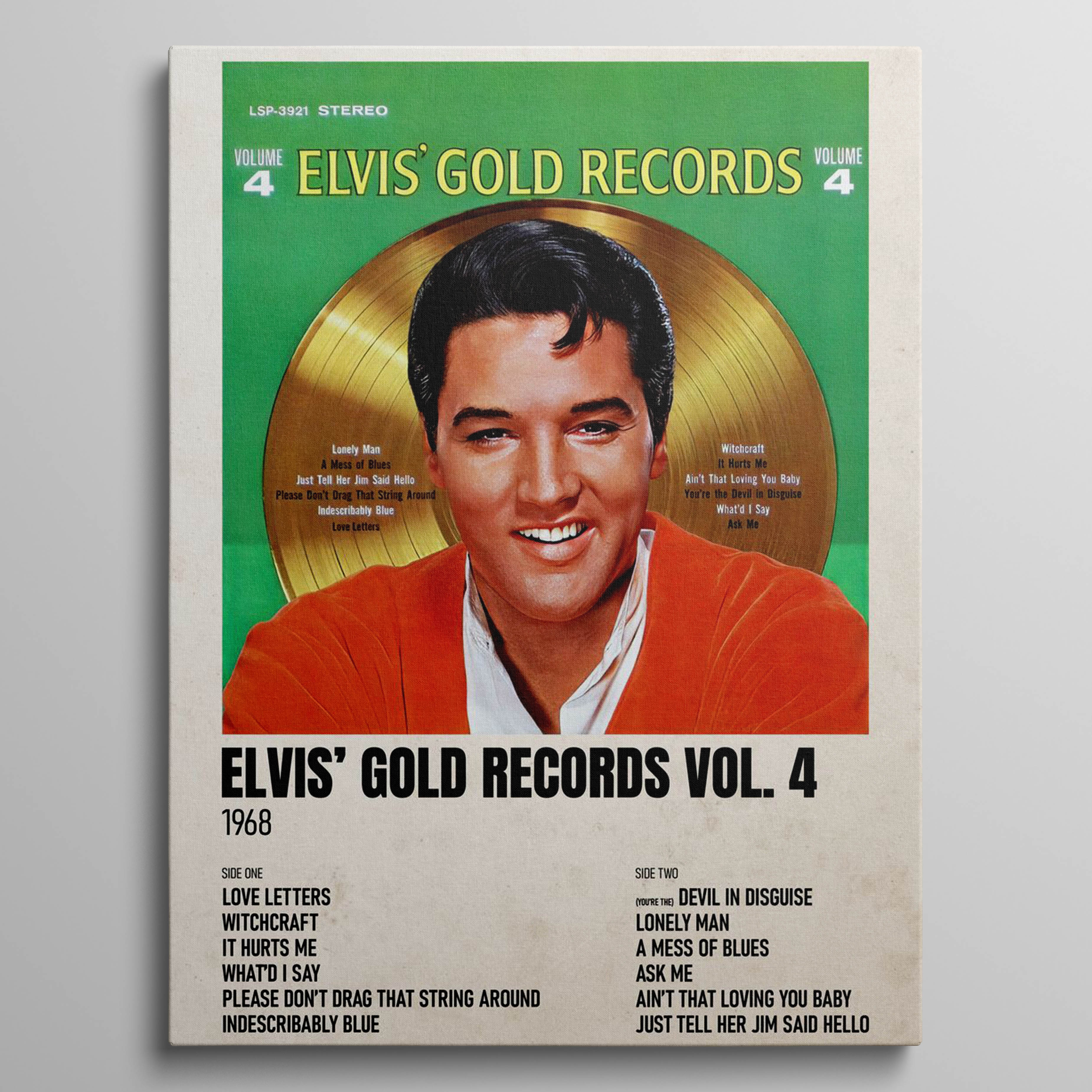 Elvis' Gold Records 1968