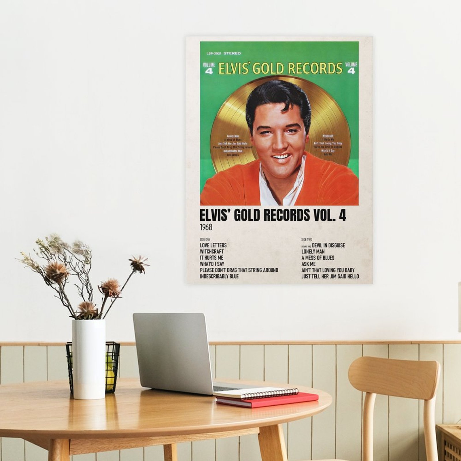 Elvis' Gold Records 1968