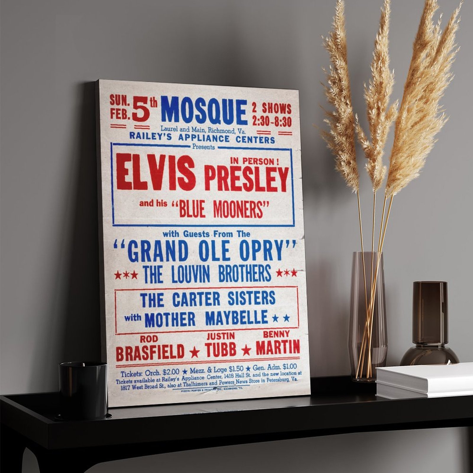 Elvis and Blue Mooners