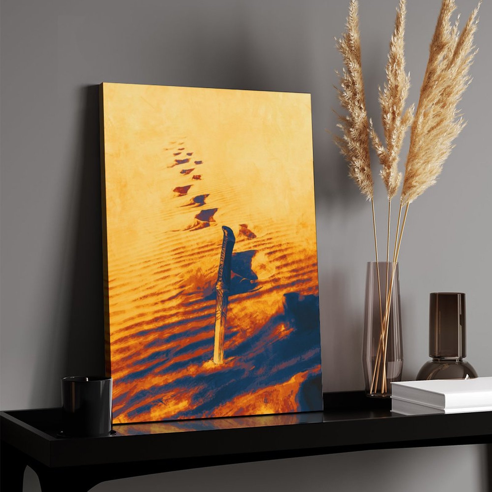 Knife in Arrakis Sands