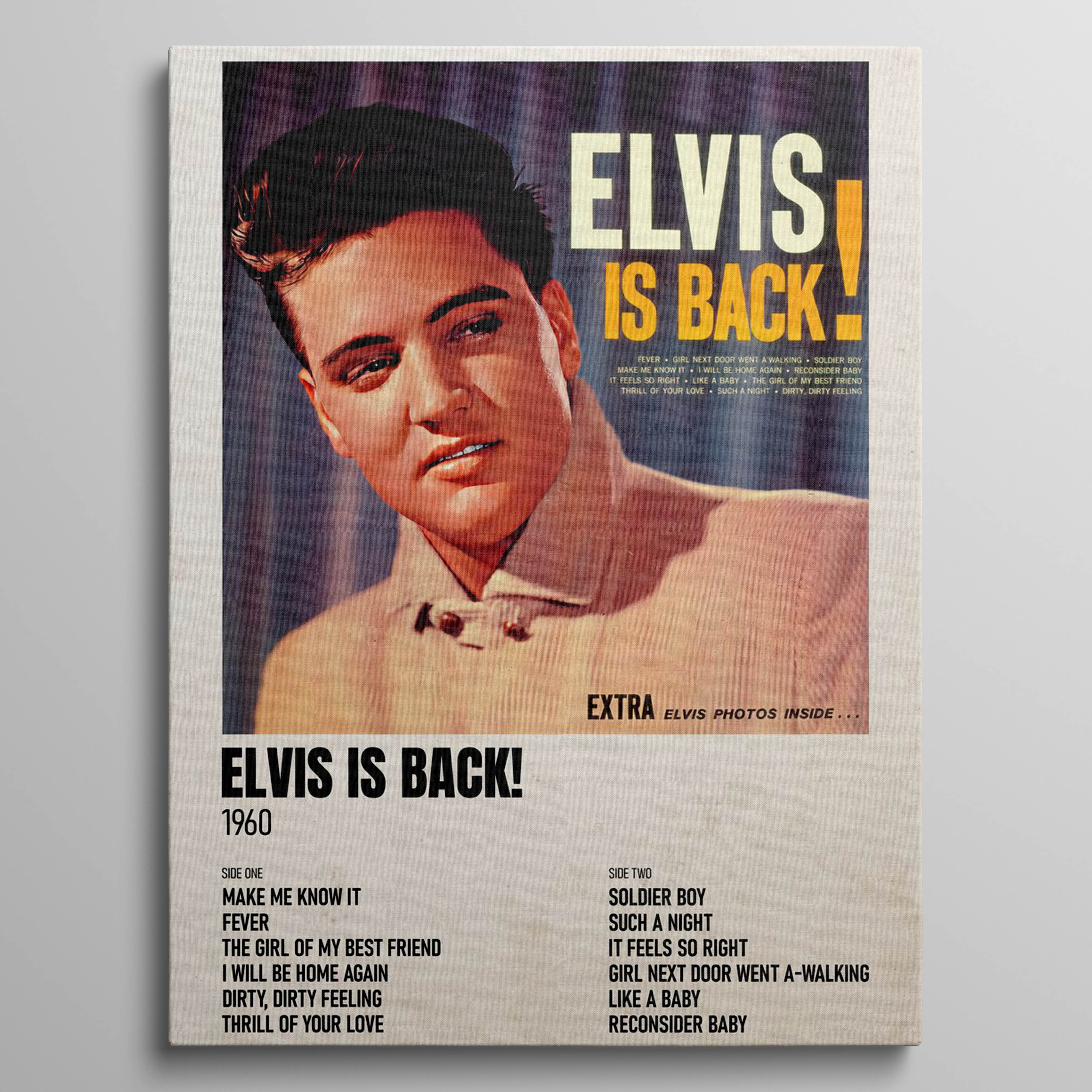 Elvis is back! 1960