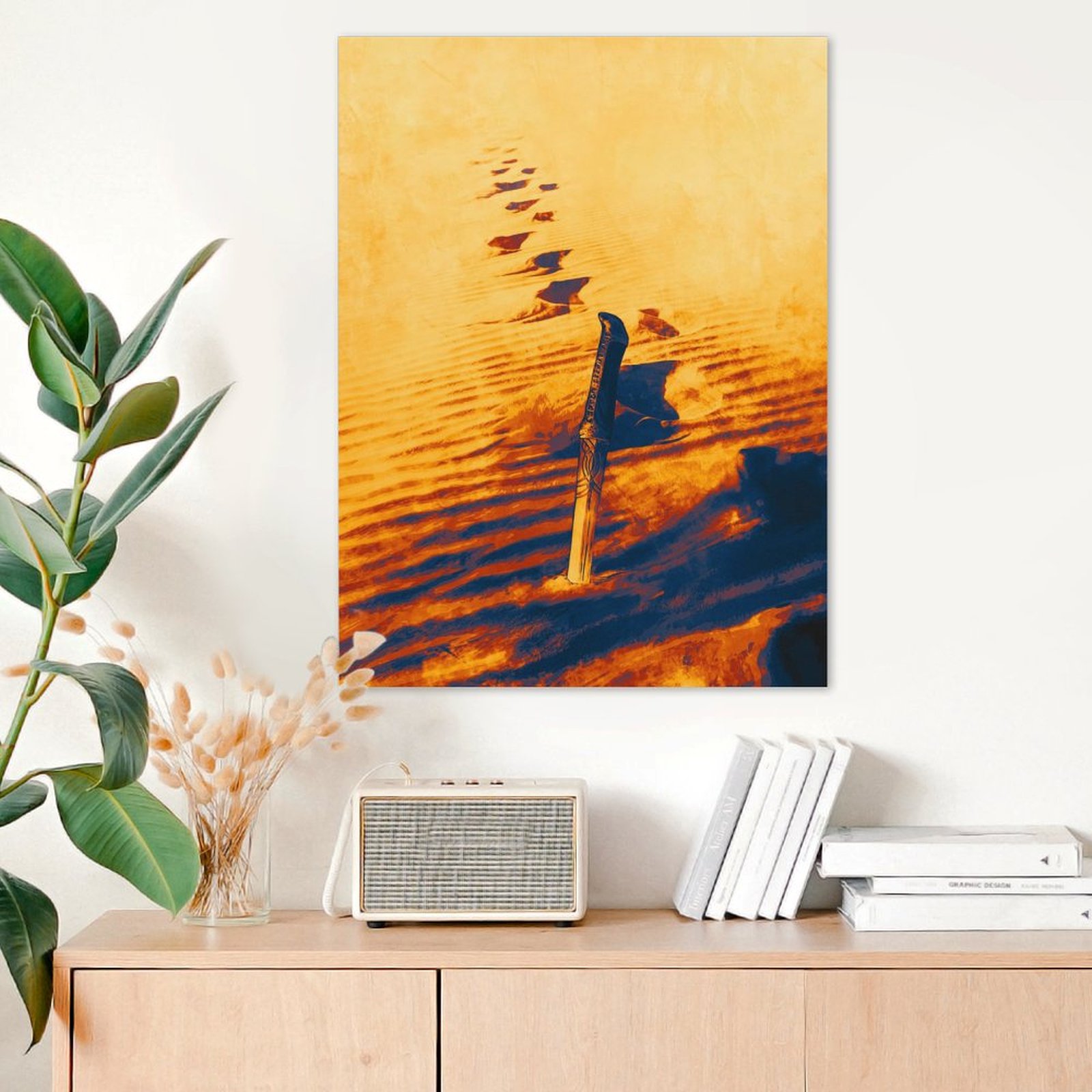 Knife in Arrakis Sands