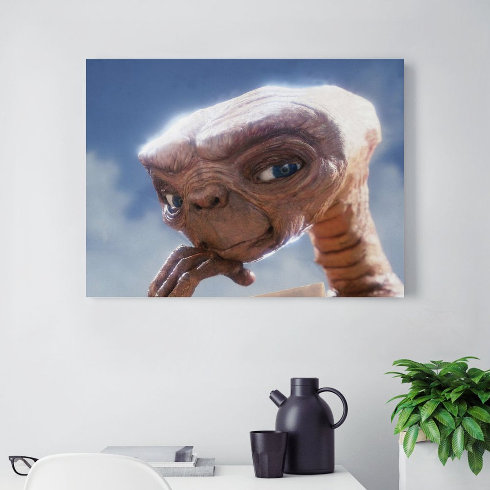 E.T. thinking