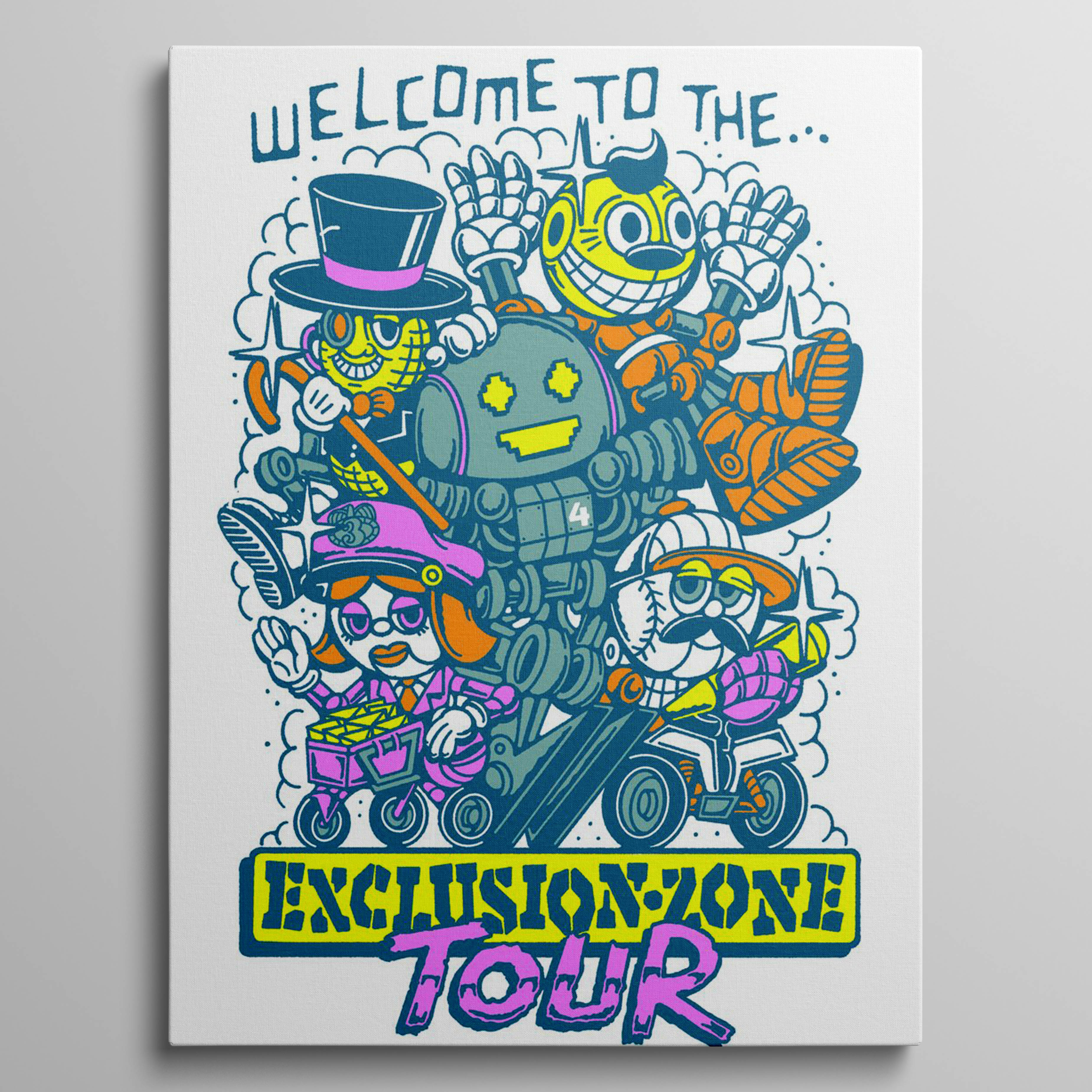 Exclusion Zone violet