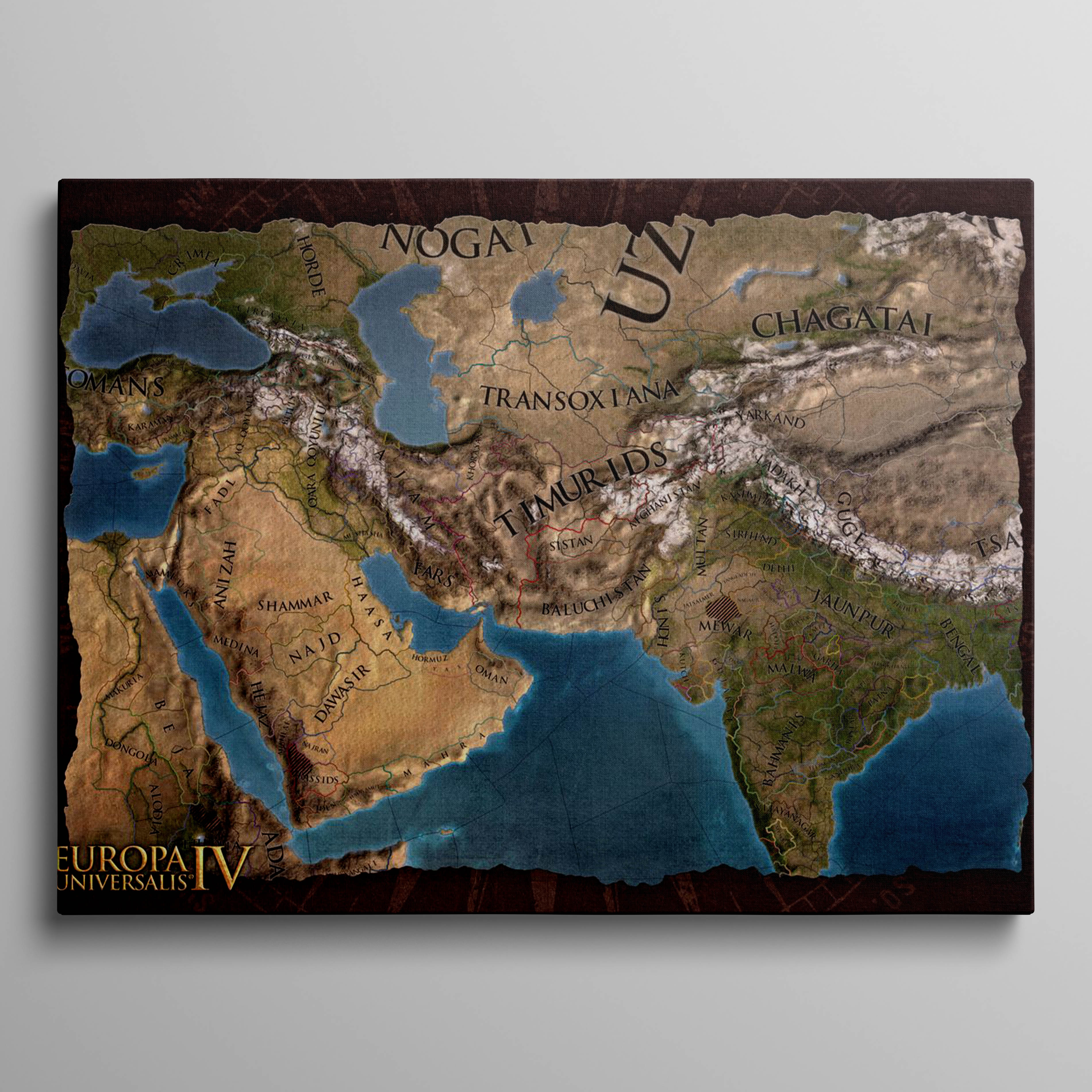 Middle East Brown Terrain