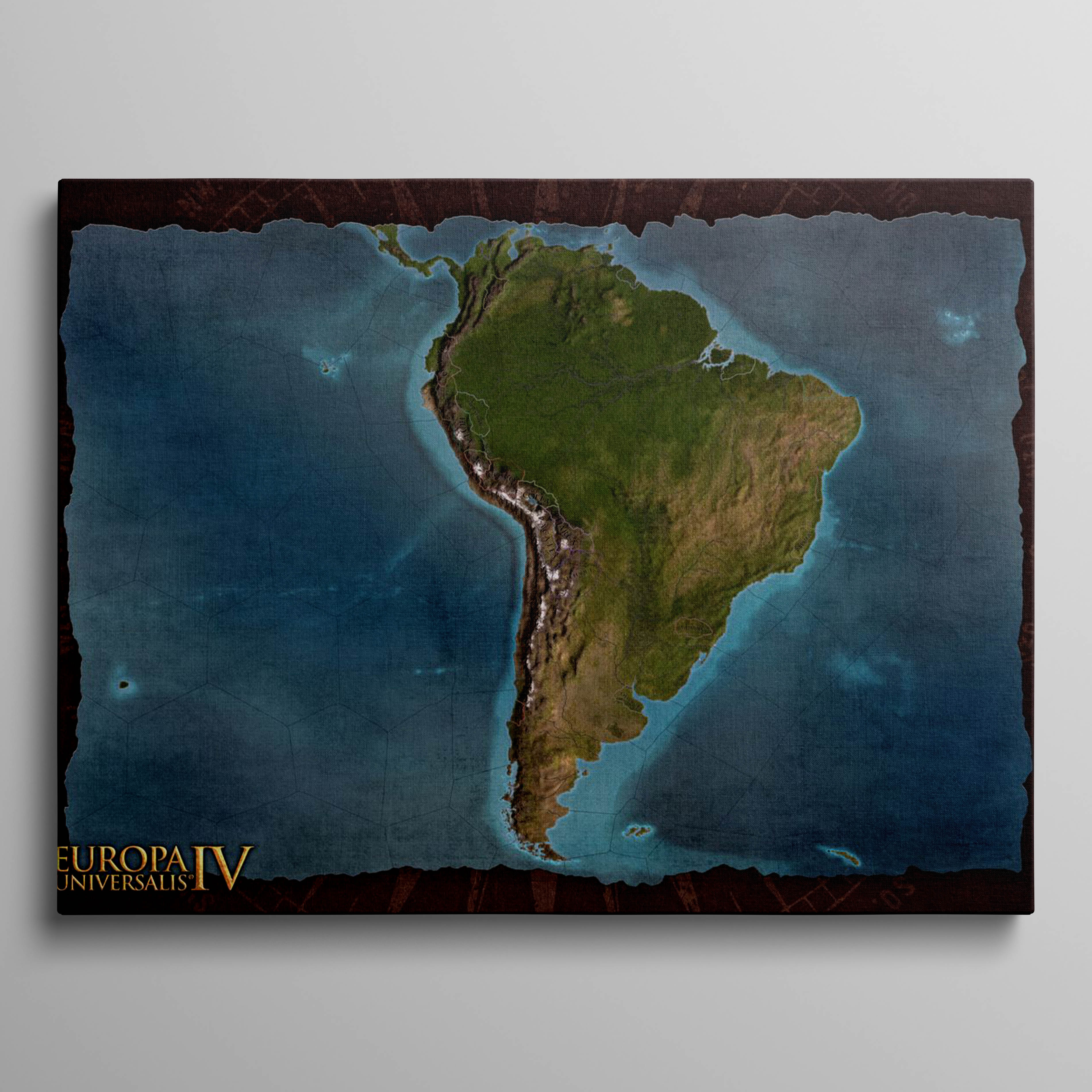 South America Brown Terrai