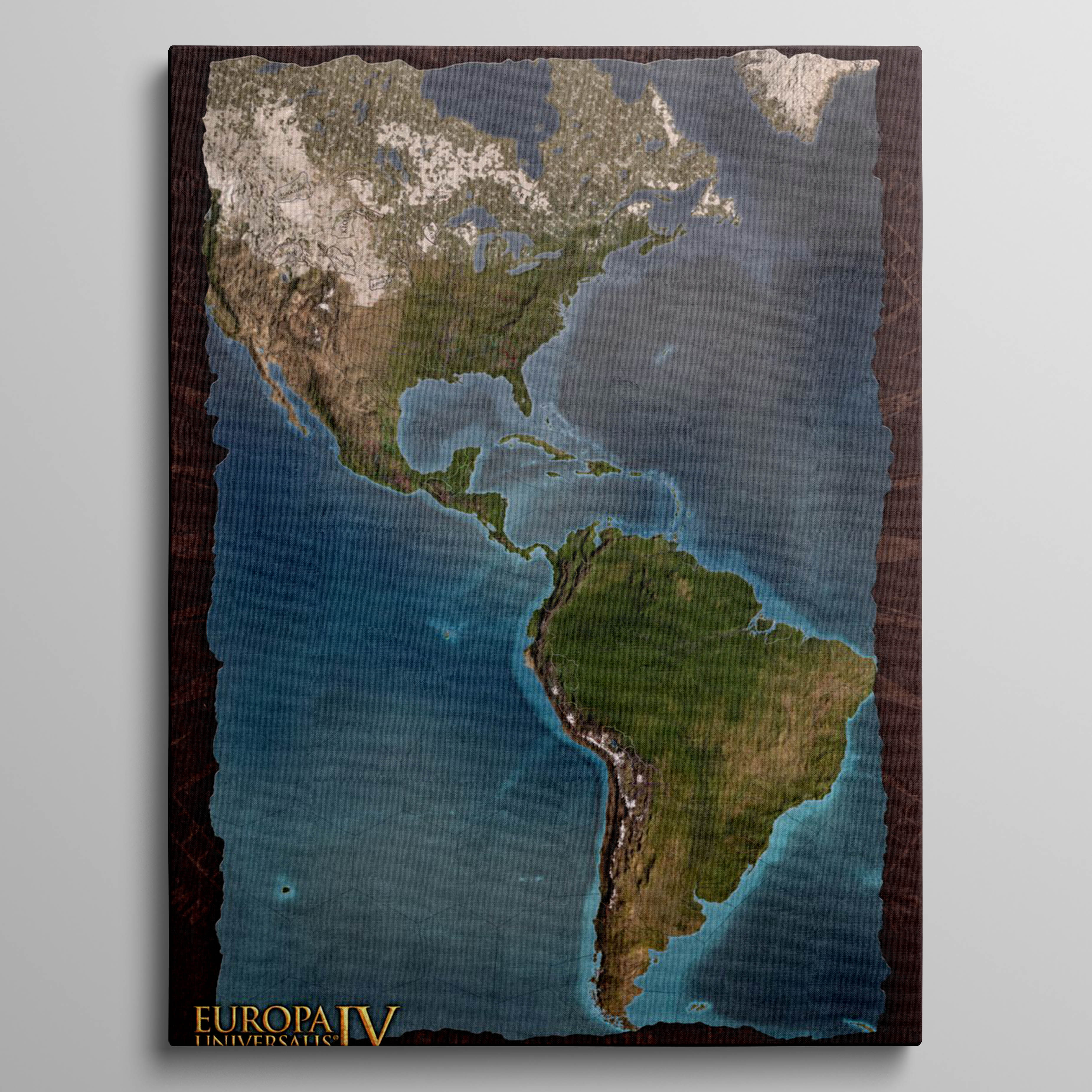 Americas Brown Terrain