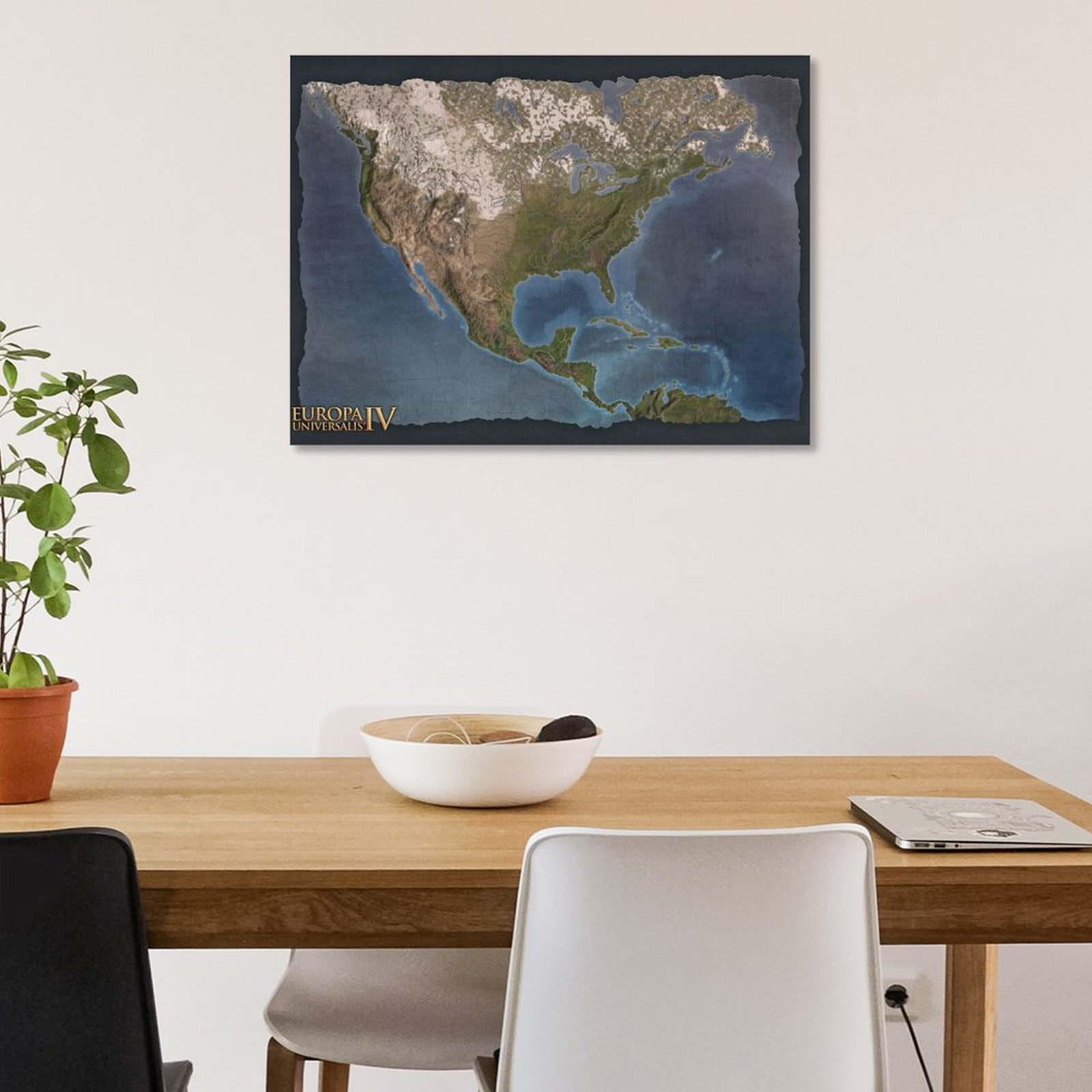 North America Blue Terrain