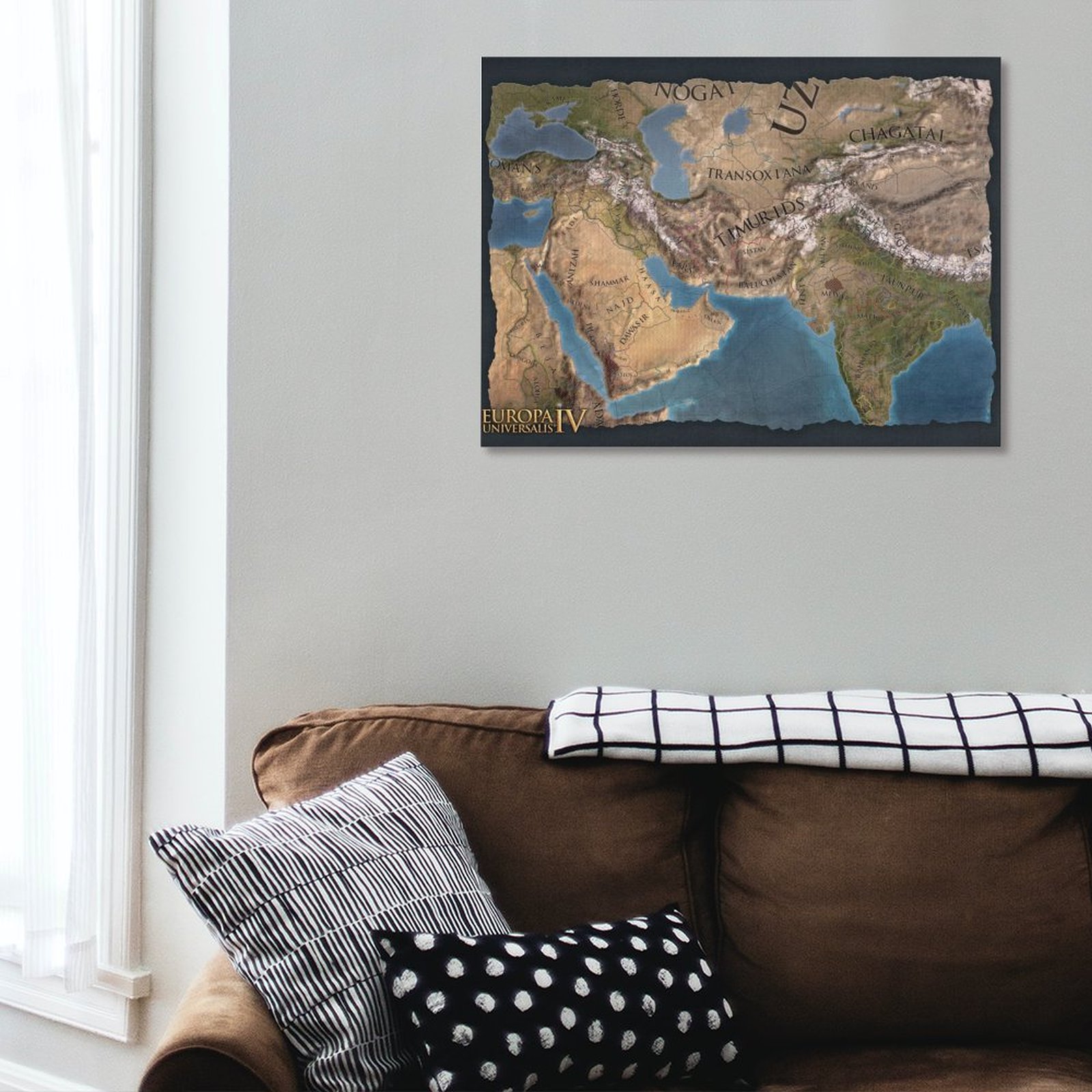 Middle East Blue Terrain