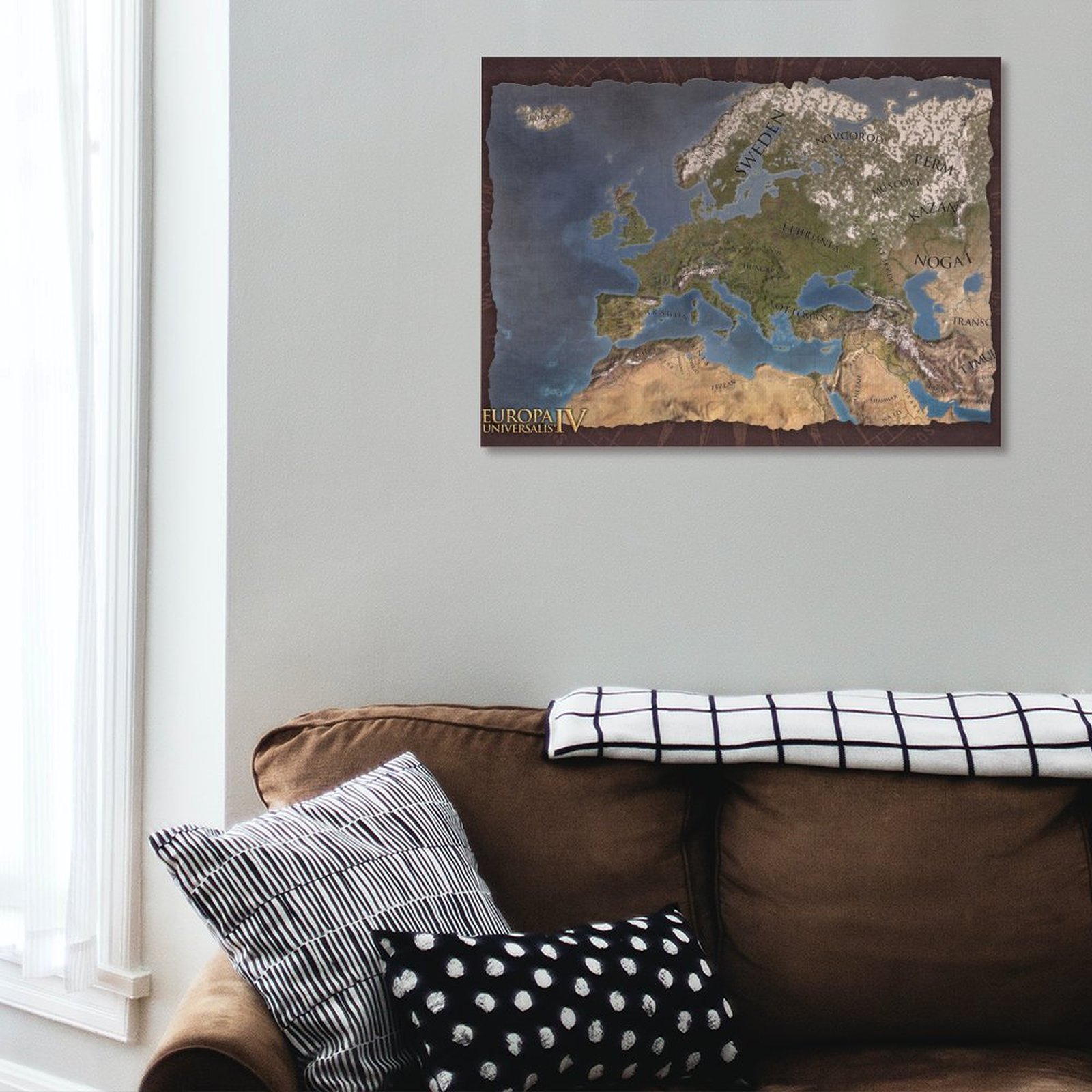 Europe Brown Terrain